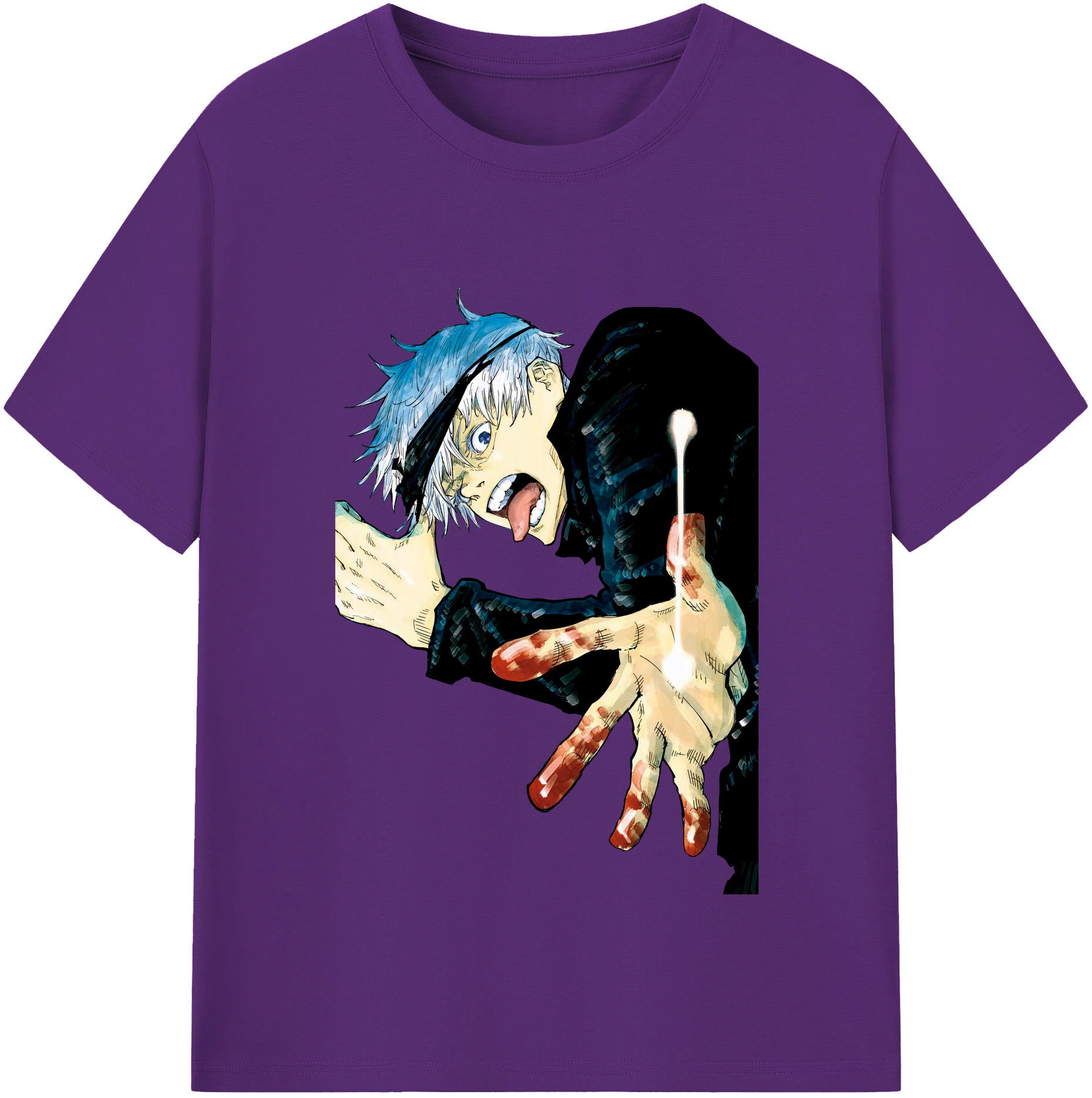 （画像用） 呪術廻戦 Jujutsu Kaisen 綿100％半袖Tシャツ（フロントプリント）