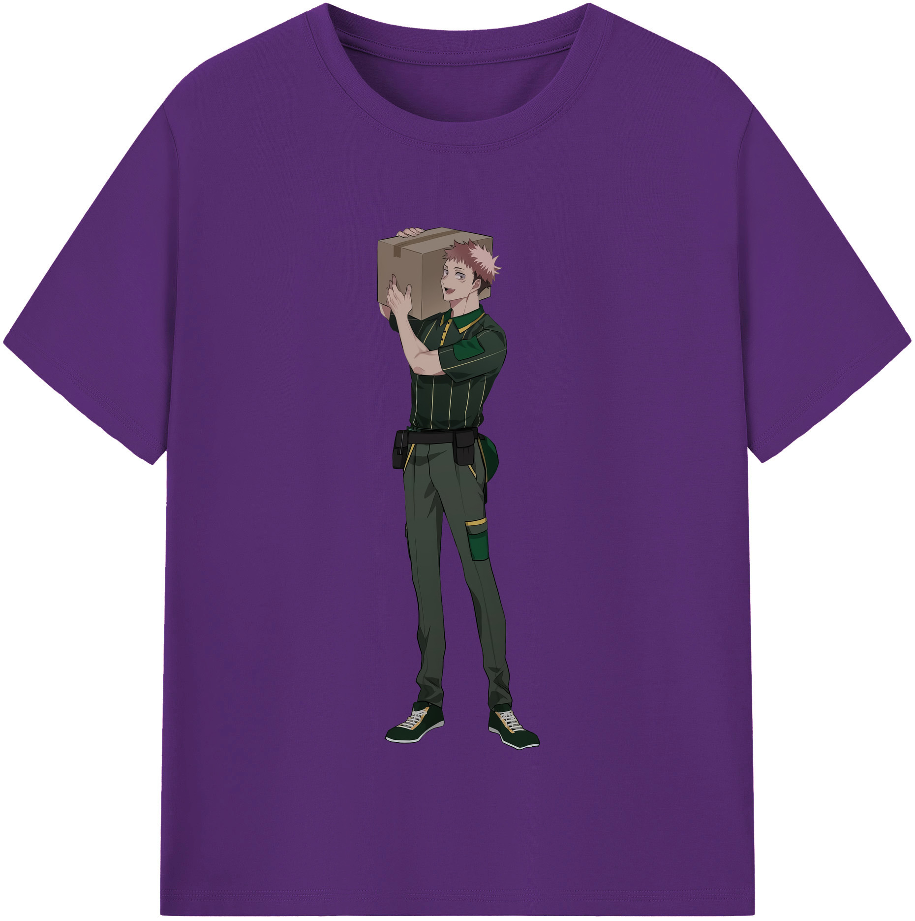 （画像用） 呪術廻戦 Jujutsu Kaisen 綿100％半袖Tシャツ（フロントプリント）