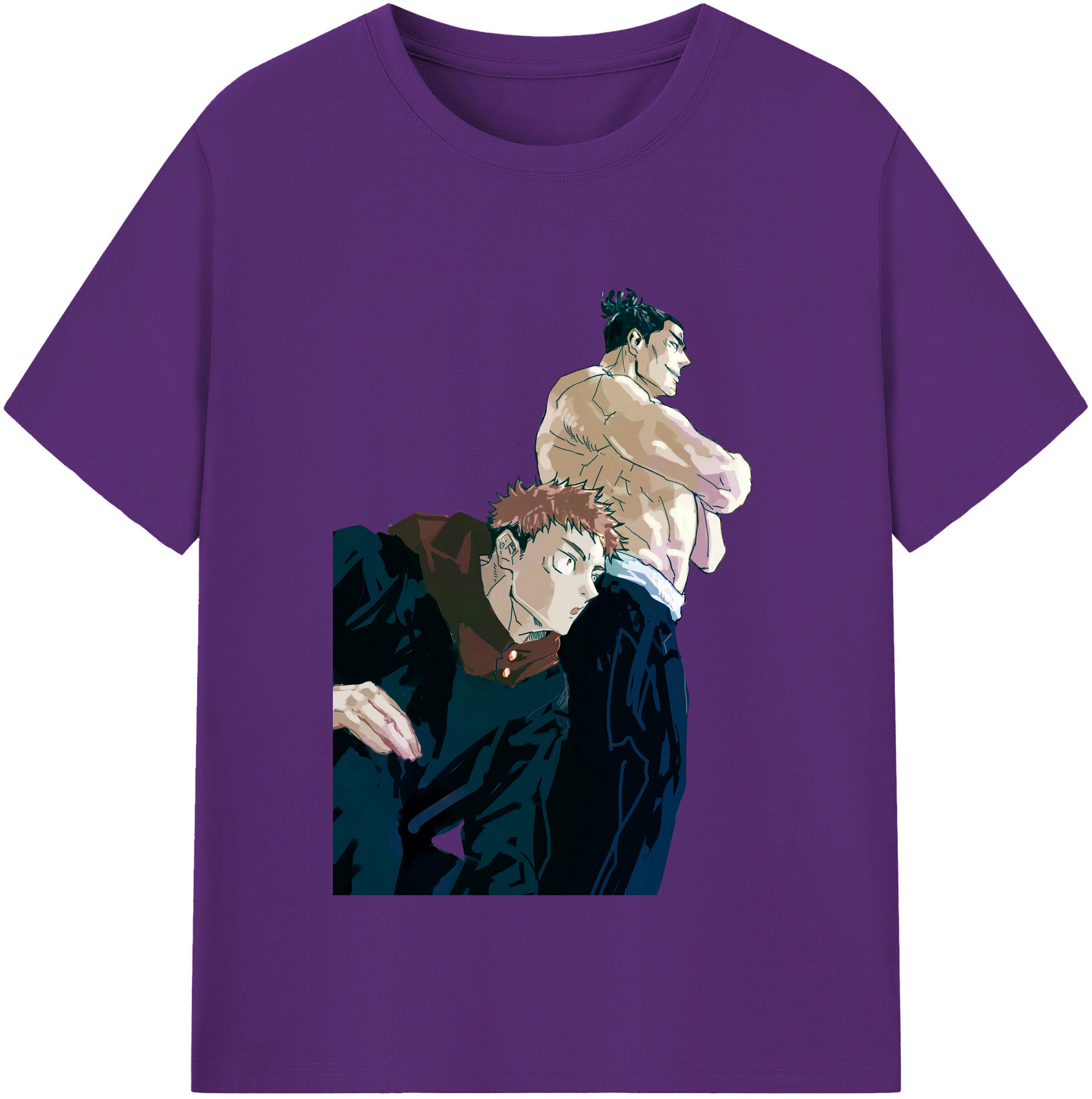 （画像用） 呪術廻戦 Jujutsu Kaisen 綿100％半袖Tシャツ（フロントプリント）