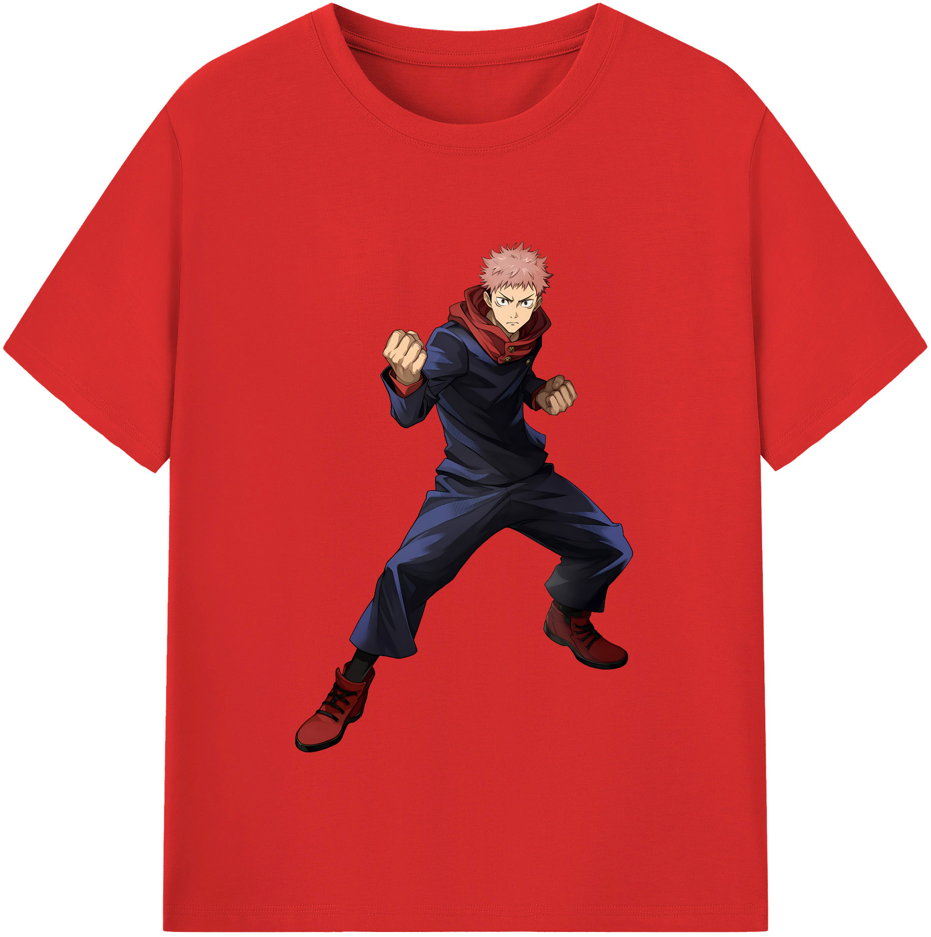 （画像用） 呪術廻戦 Jujutsu Kaisen 綿100％半袖Tシャツ（フロントプリント）