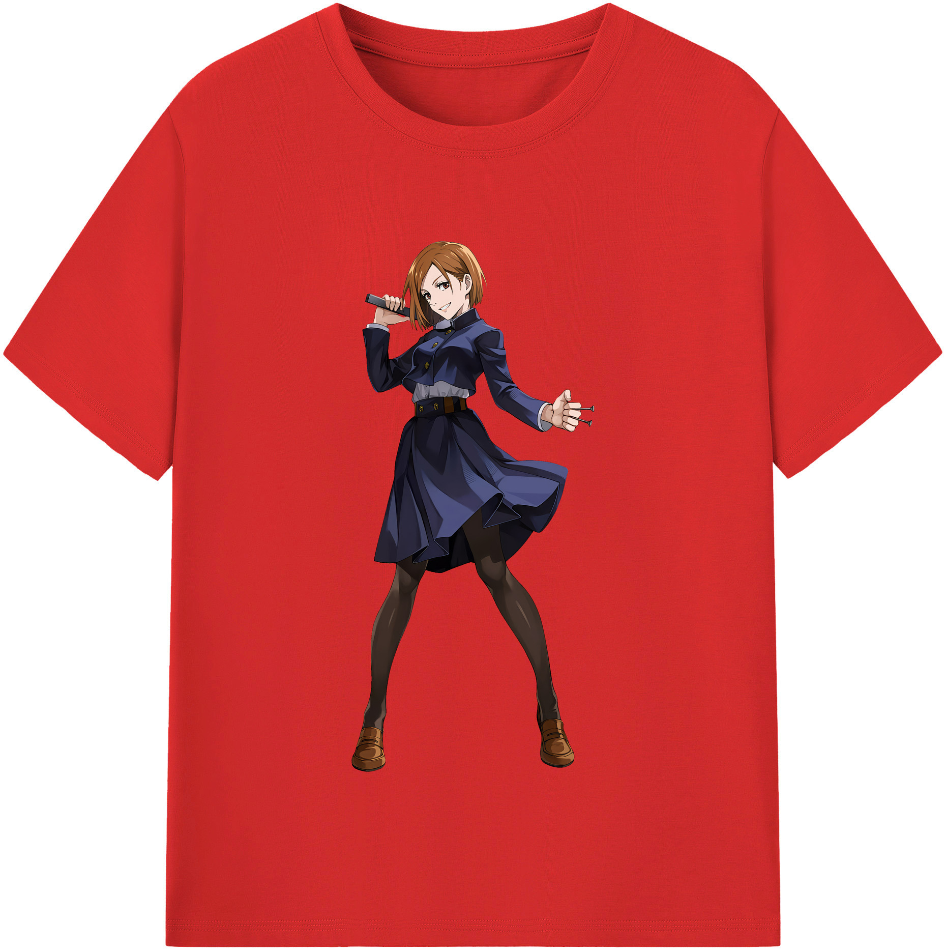 （画像用） 呪術廻戦 Jujutsu Kaisen 綿100％半袖Tシャツ（フロントプリント）