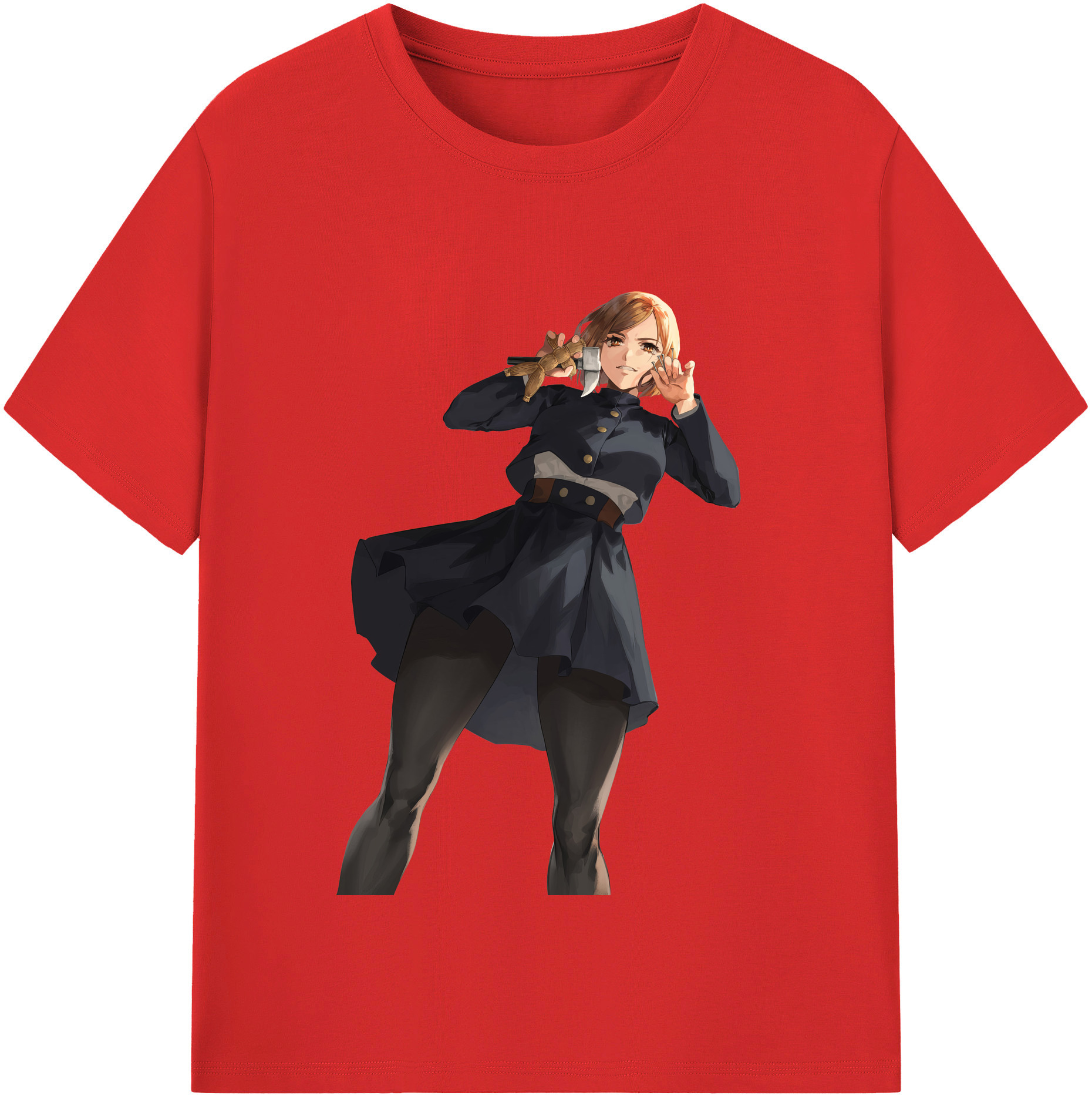 （画像用） 呪術廻戦 Jujutsu Kaisen 綿100％半袖Tシャツ（フロントプリント）