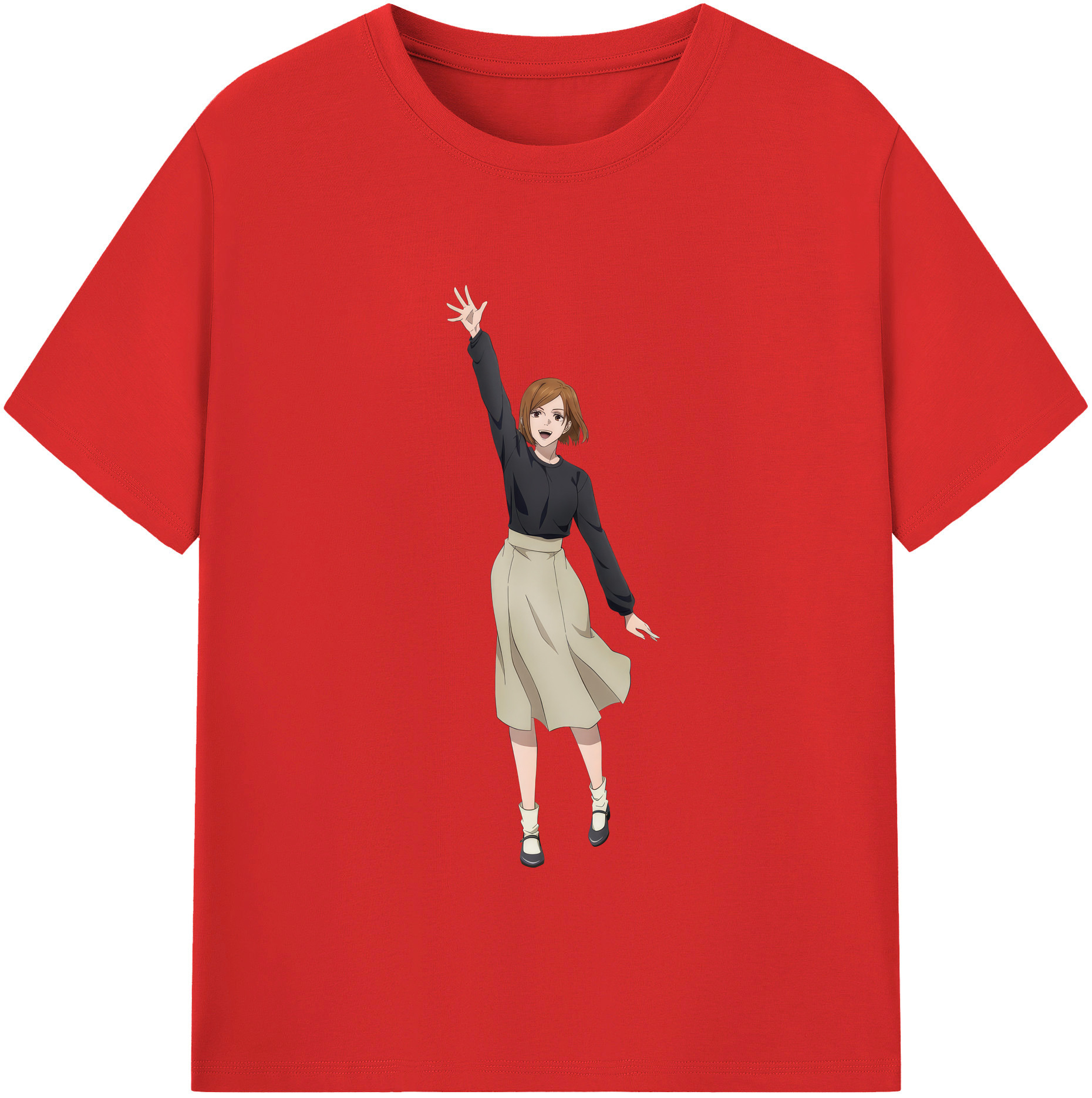 （画像用） 呪術廻戦 Jujutsu Kaisen 綿100％半袖Tシャツ（フロントプリント）