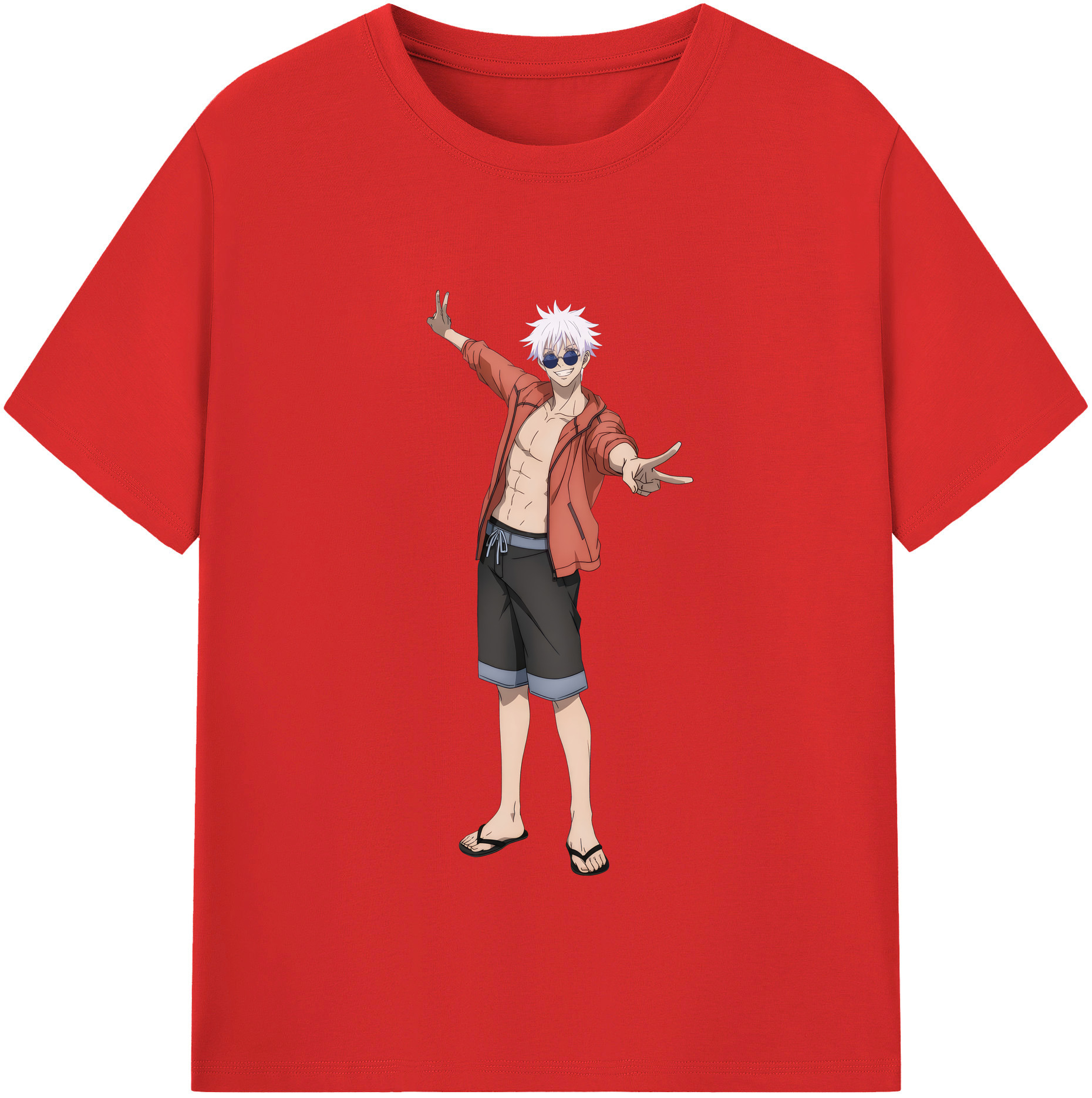 （画像用） 呪術廻戦 Jujutsu Kaisen 綿100％半袖Tシャツ（フロントプリント）