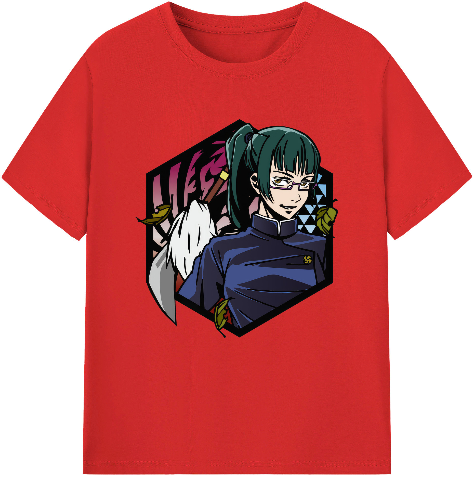 （画像用） 呪術廻戦 Jujutsu Kaisen 綿100％半袖Tシャツ（フロントプリント）