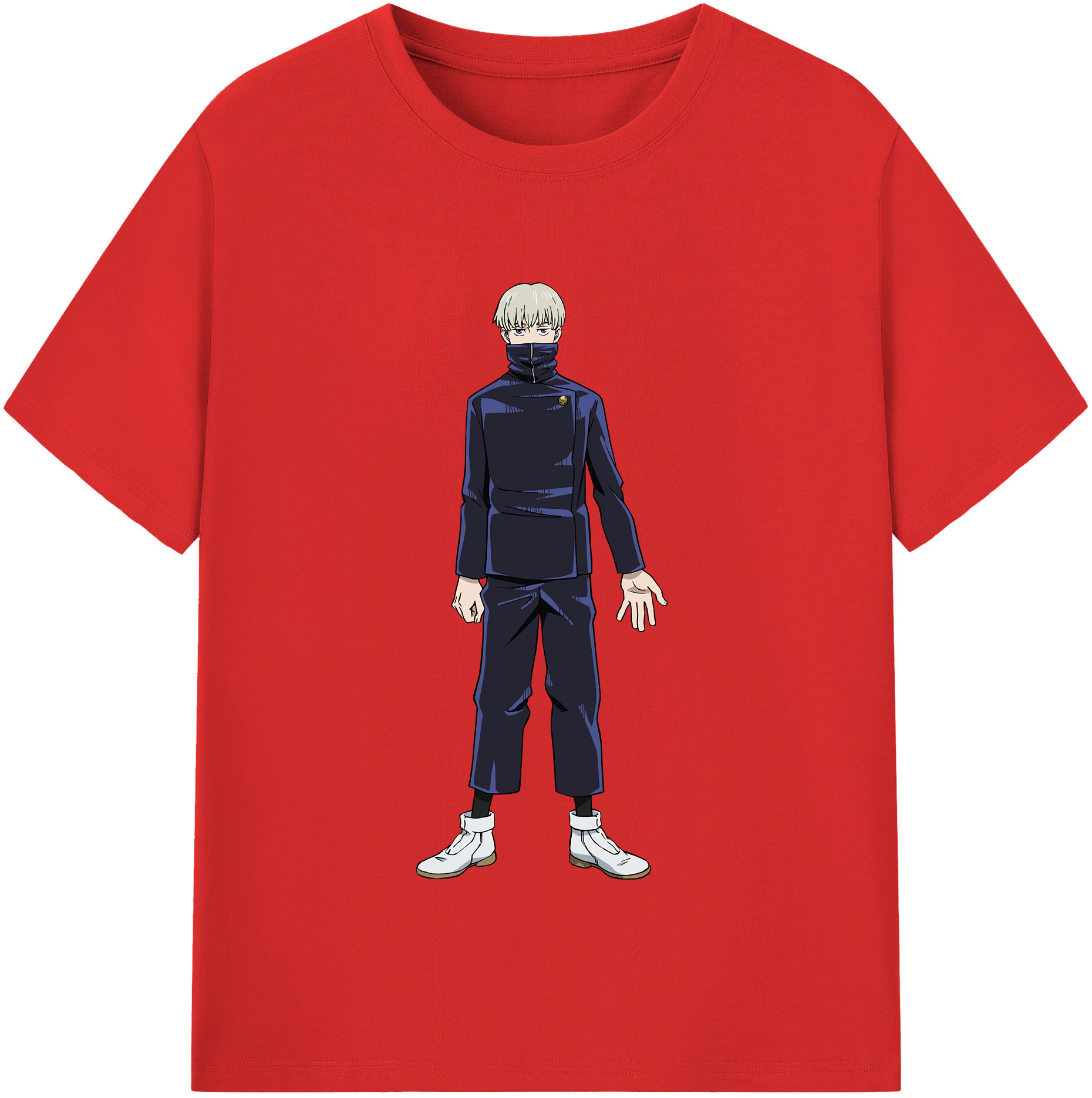 （画像用） 呪術廻戦 Jujutsu Kaisen 綿100％半袖Tシャツ（フロントプリント）