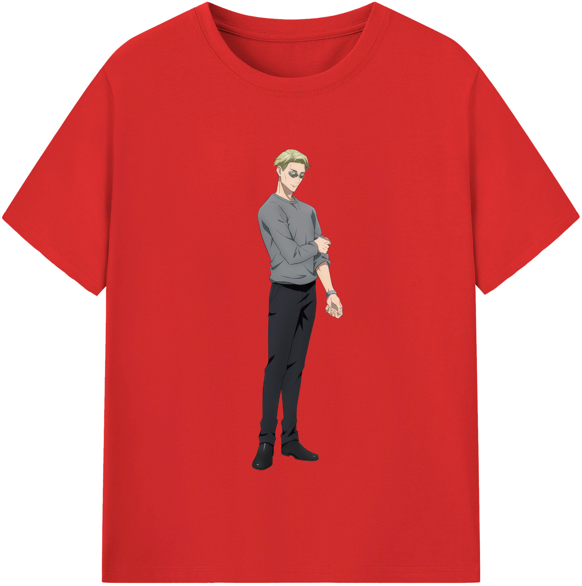 （画像用） 呪術廻戦 Jujutsu Kaisen 綿100％半袖Tシャツ（フロントプリント）