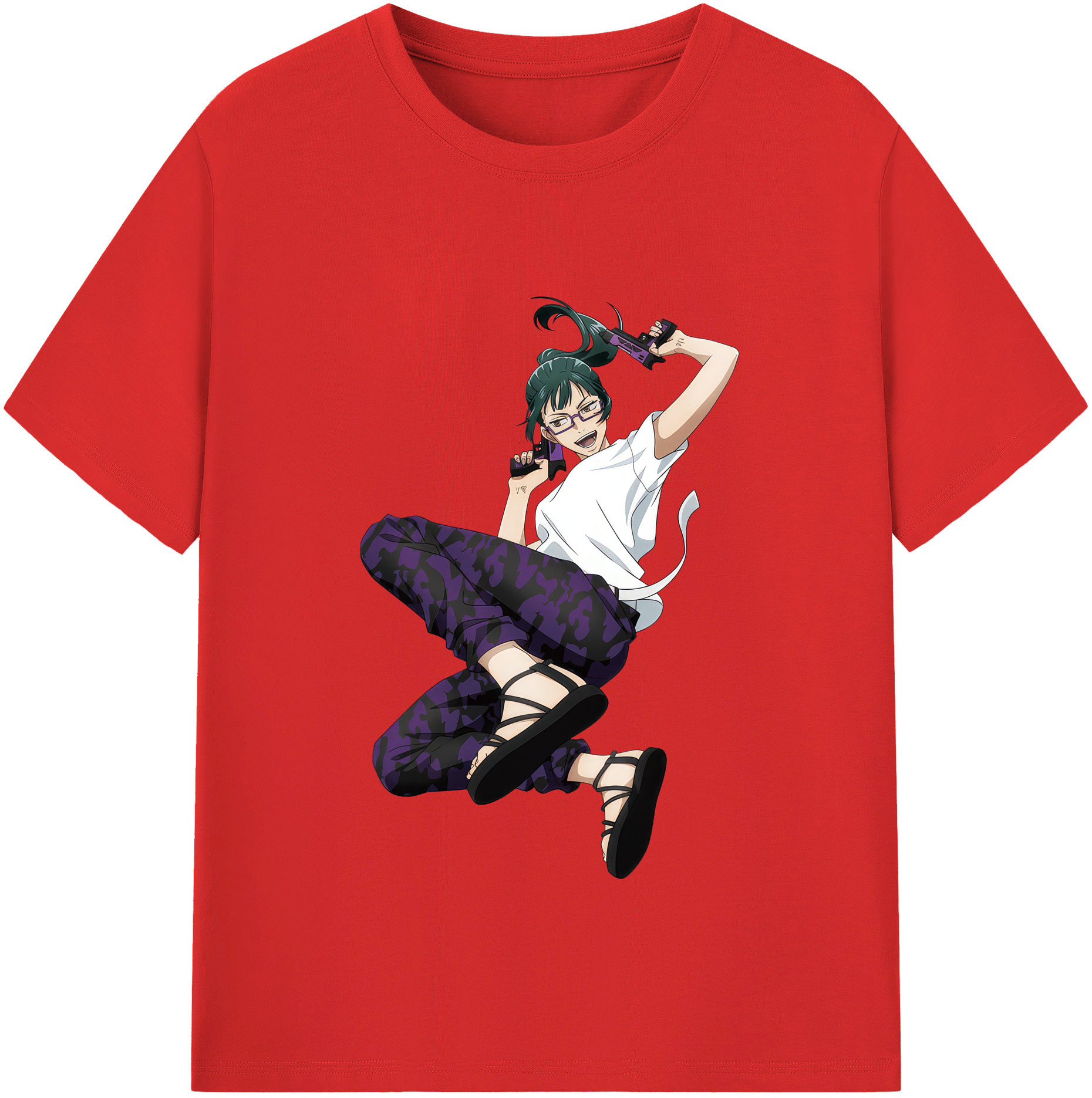 （画像用） 呪術廻戦 Jujutsu Kaisen 綿100％半袖Tシャツ（フロントプリント）