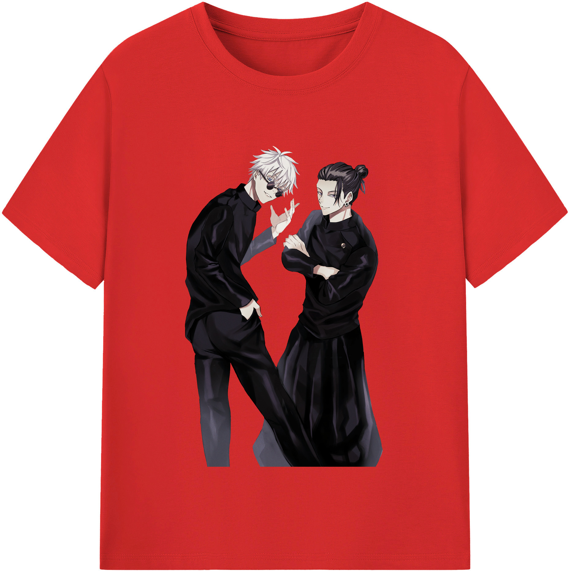 （画像用） 呪術廻戦 Jujutsu Kaisen 綿100％半袖Tシャツ（フロントプリント）