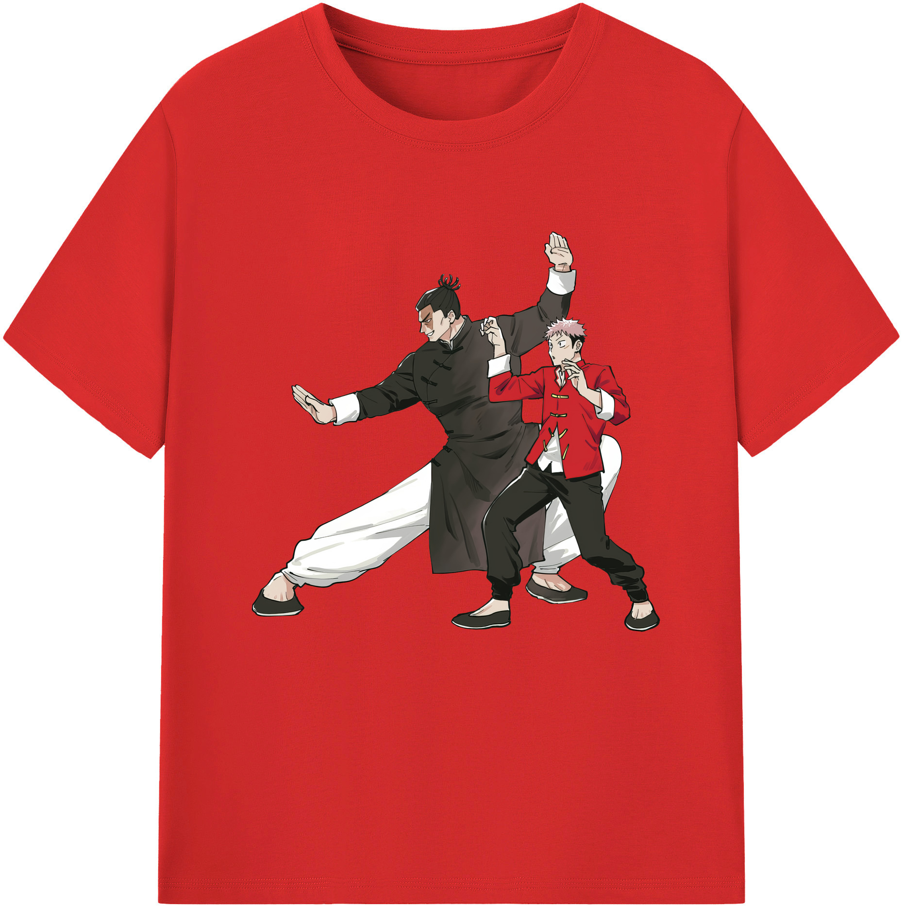 （画像用） 呪術廻戦 Jujutsu Kaisen 綿100％半袖Tシャツ（フロントプリント）