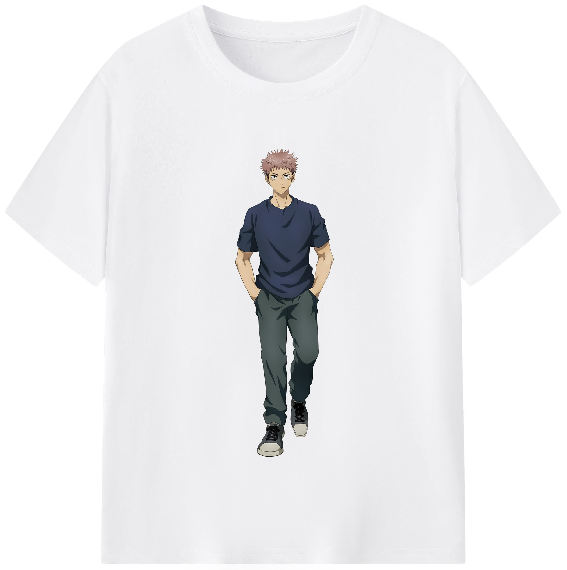 （画像用） 呪術廻戦 Jujutsu Kaisen 綿100％半袖Tシャツ（フロントプリント）