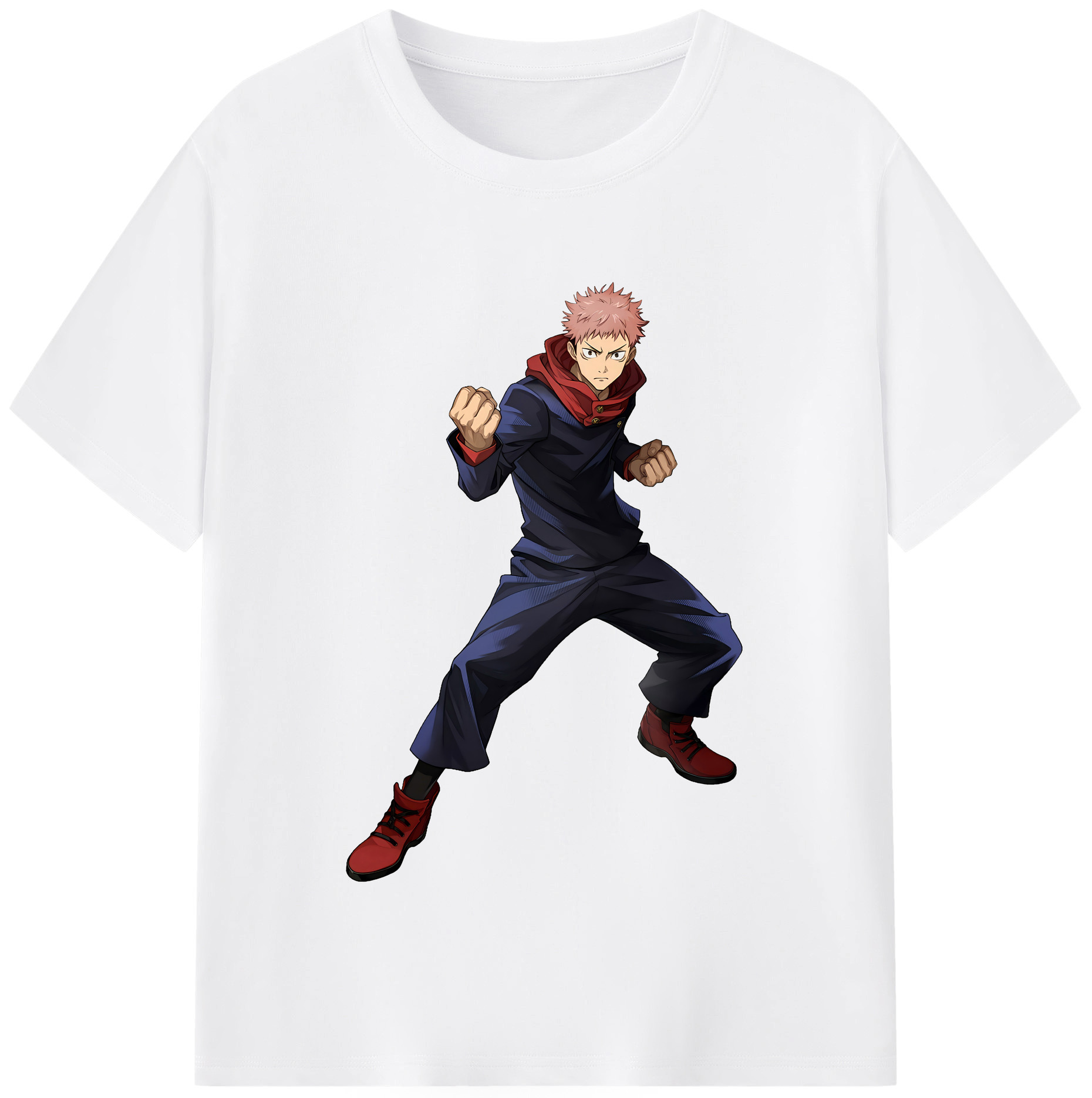 （画像用） 呪術廻戦 Jujutsu Kaisen 綿100％半袖Tシャツ（フロントプリント）