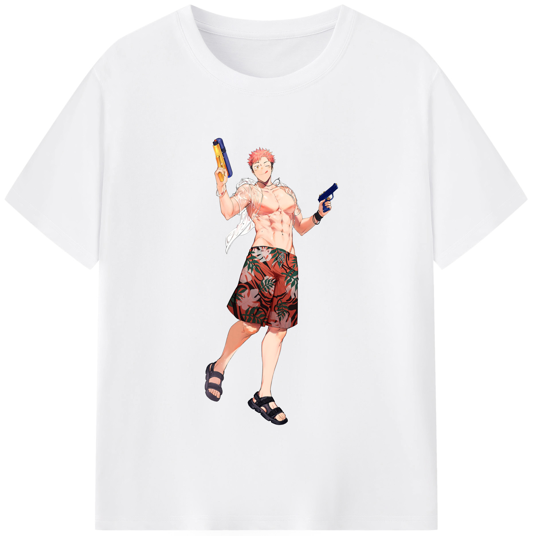 （画像用） 呪術廻戦 Jujutsu Kaisen 綿100％半袖Tシャツ（フロントプリント）