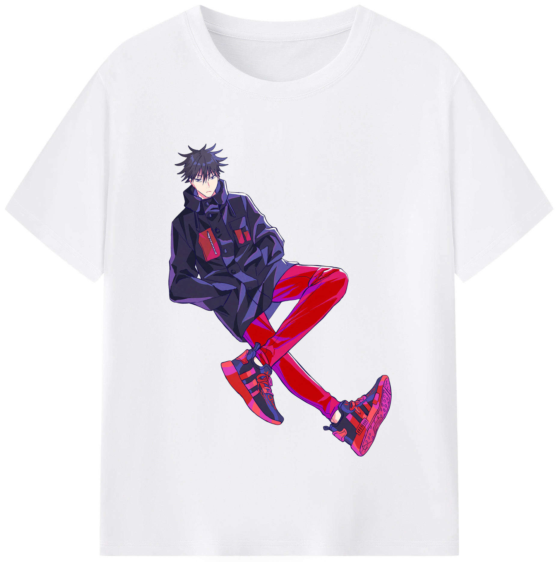 （画像用） 呪術廻戦 Jujutsu Kaisen 綿100％半袖Tシャツ（フロントプリント）