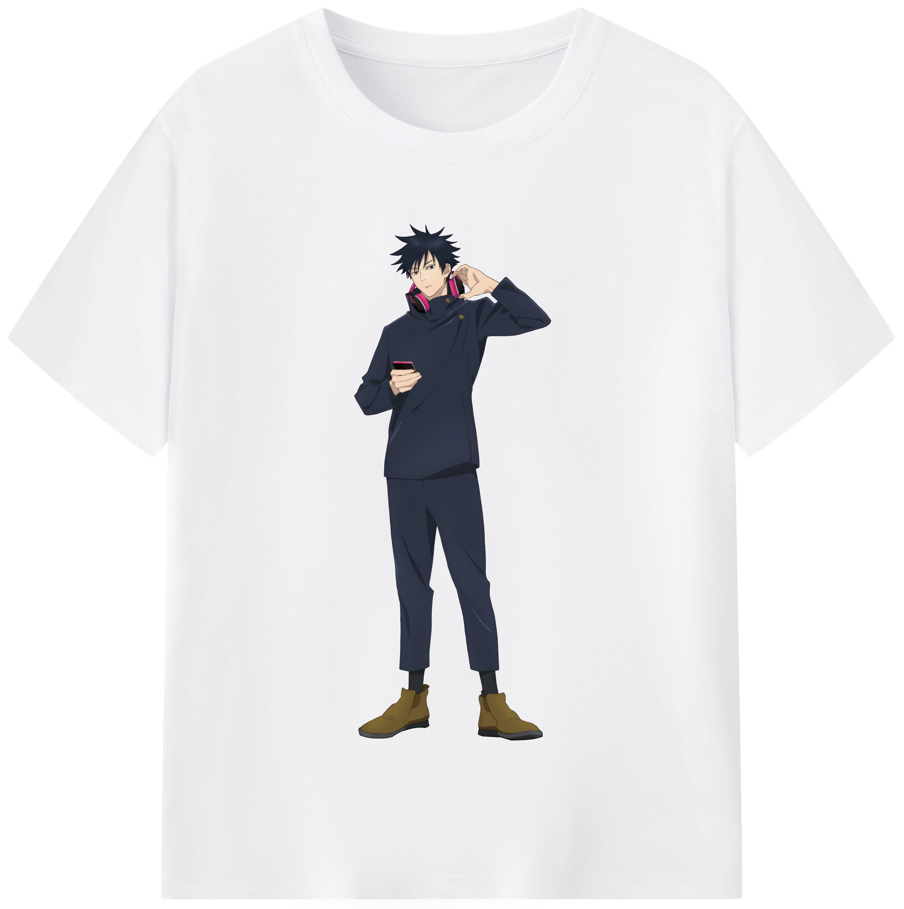 （画像用） 呪術廻戦 Jujutsu Kaisen 綿100％半袖Tシャツ（フロントプリント）