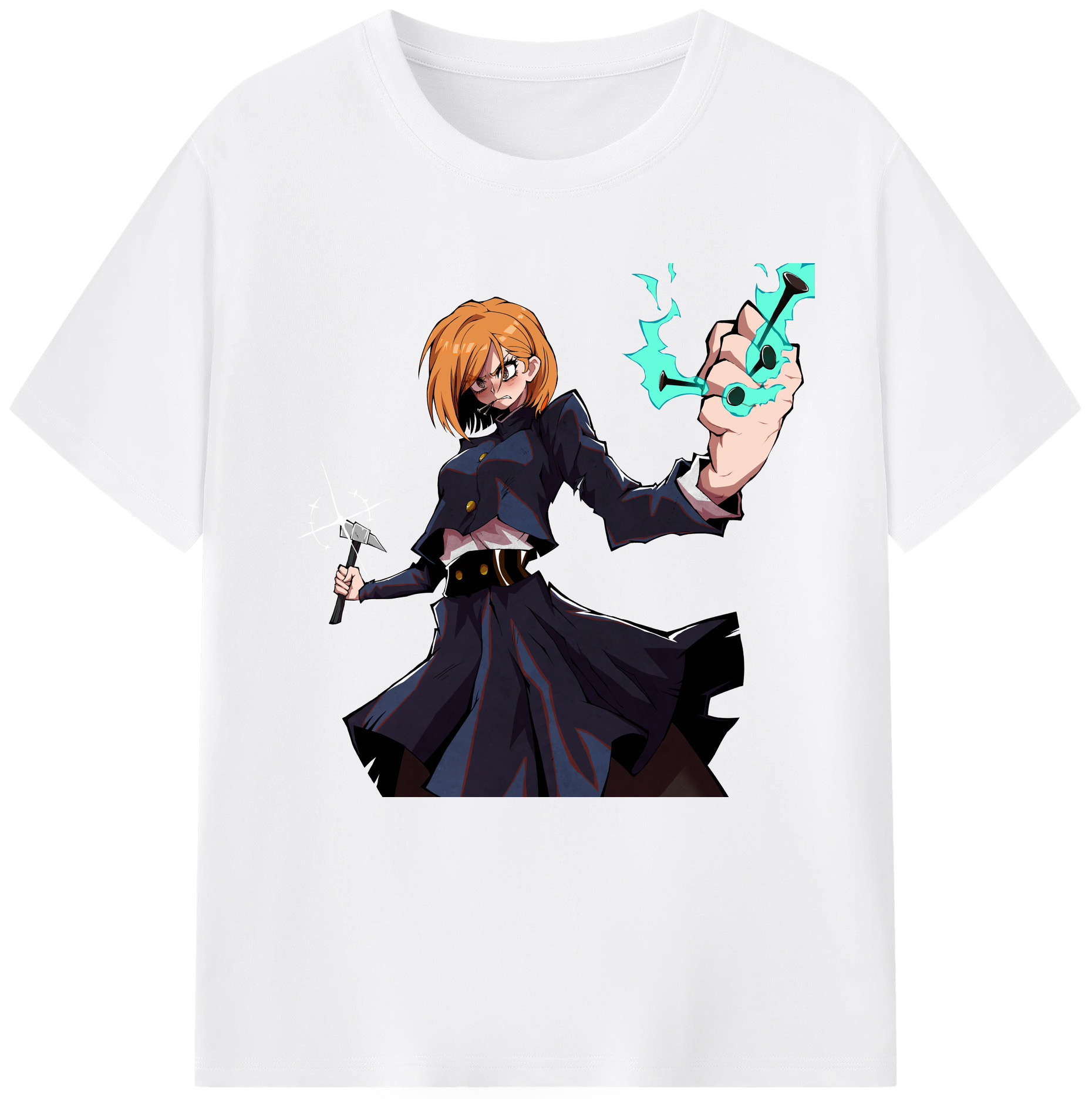 （画像用） 呪術廻戦 Jujutsu Kaisen 綿100％半袖Tシャツ（フロントプリント）