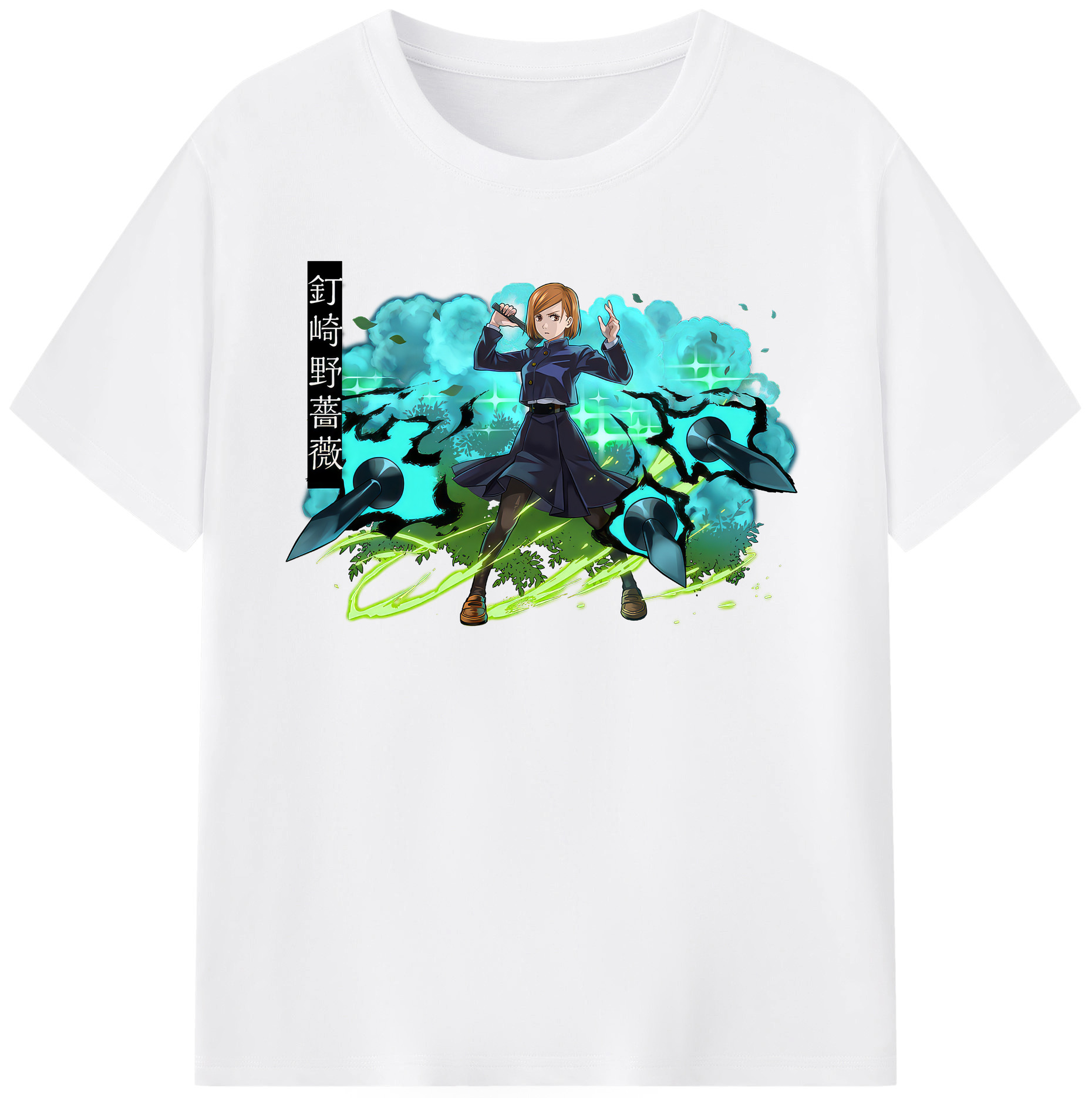 （画像用） 呪術廻戦 Jujutsu Kaisen 綿100％半袖Tシャツ（フロントプリント）