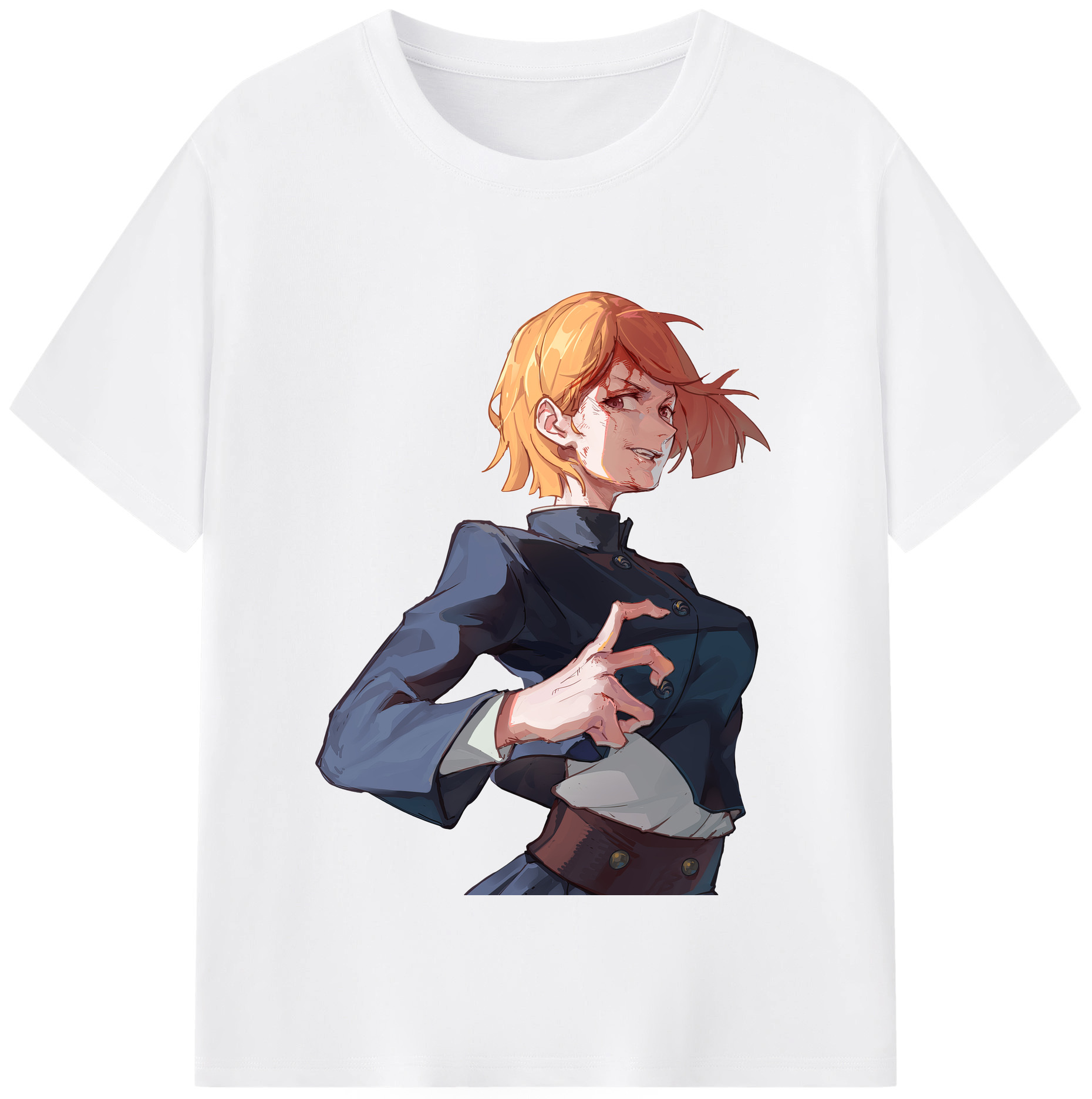 （画像用） 呪術廻戦 Jujutsu Kaisen 綿100％半袖Tシャツ（フロントプリント）