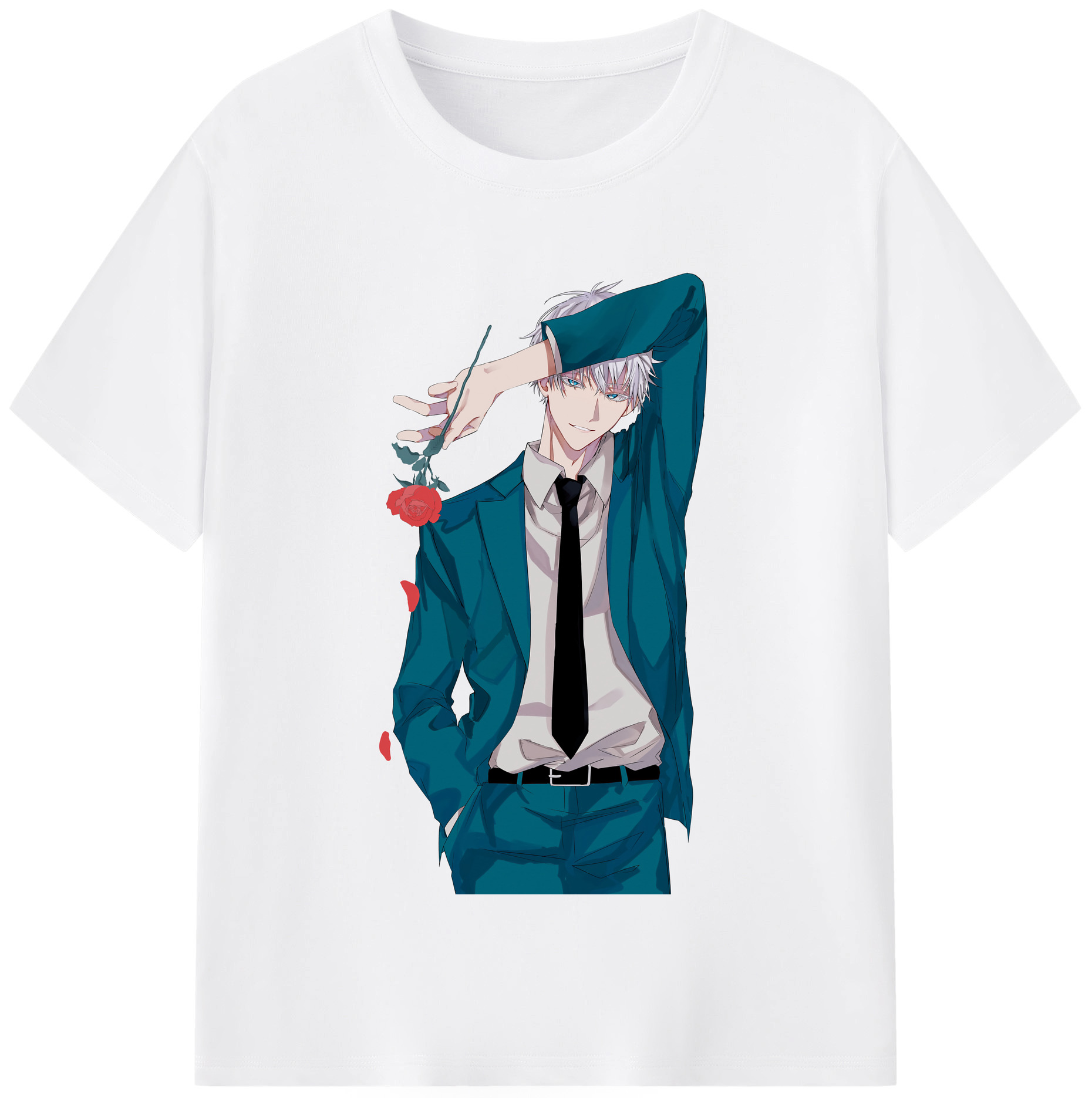（画像用） 呪術廻戦 Jujutsu Kaisen 綿100％半袖Tシャツ（フロントプリント）