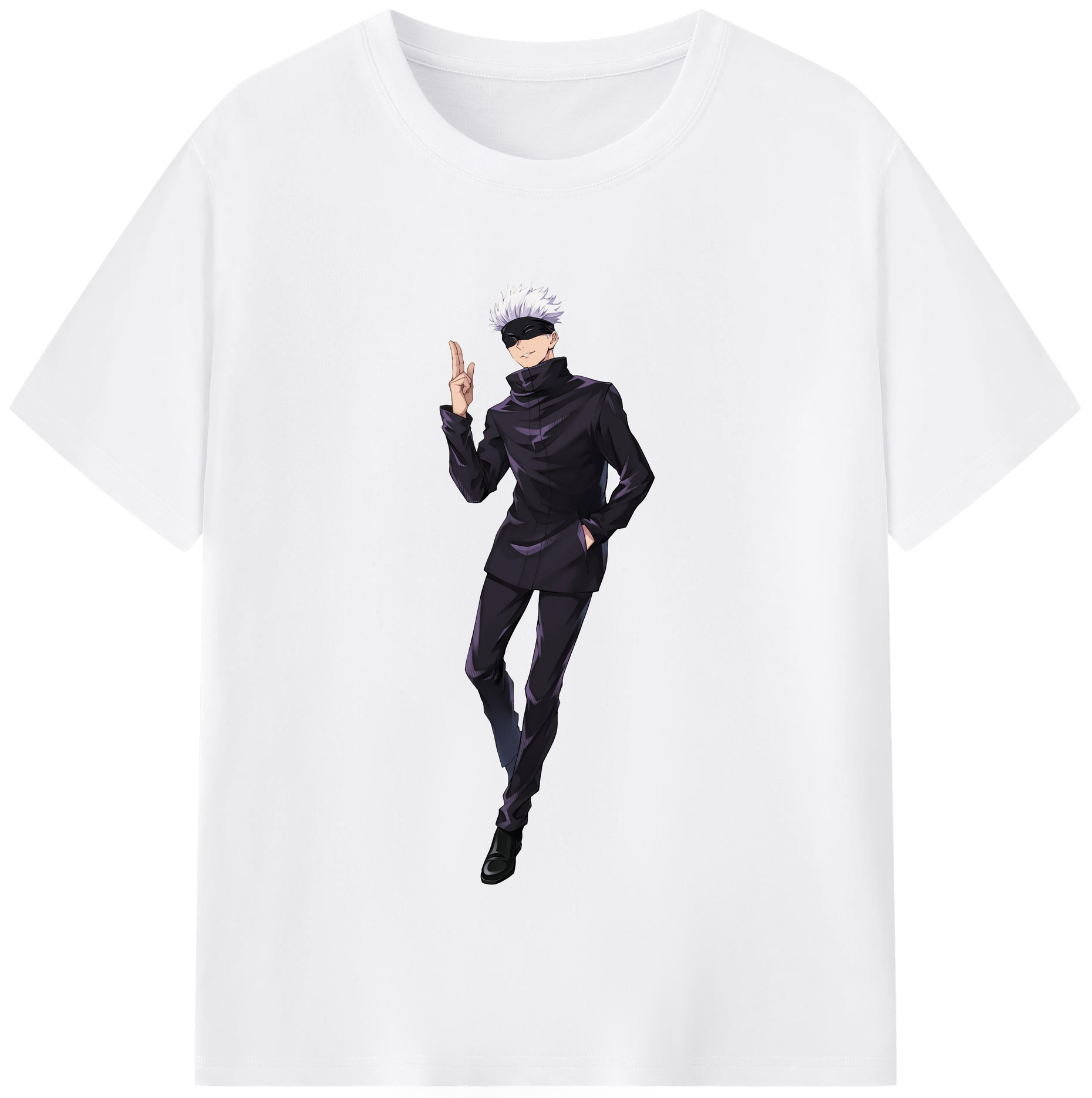 （画像用） 呪術廻戦 Jujutsu Kaisen 綿100％半袖Tシャツ（フロントプリント）