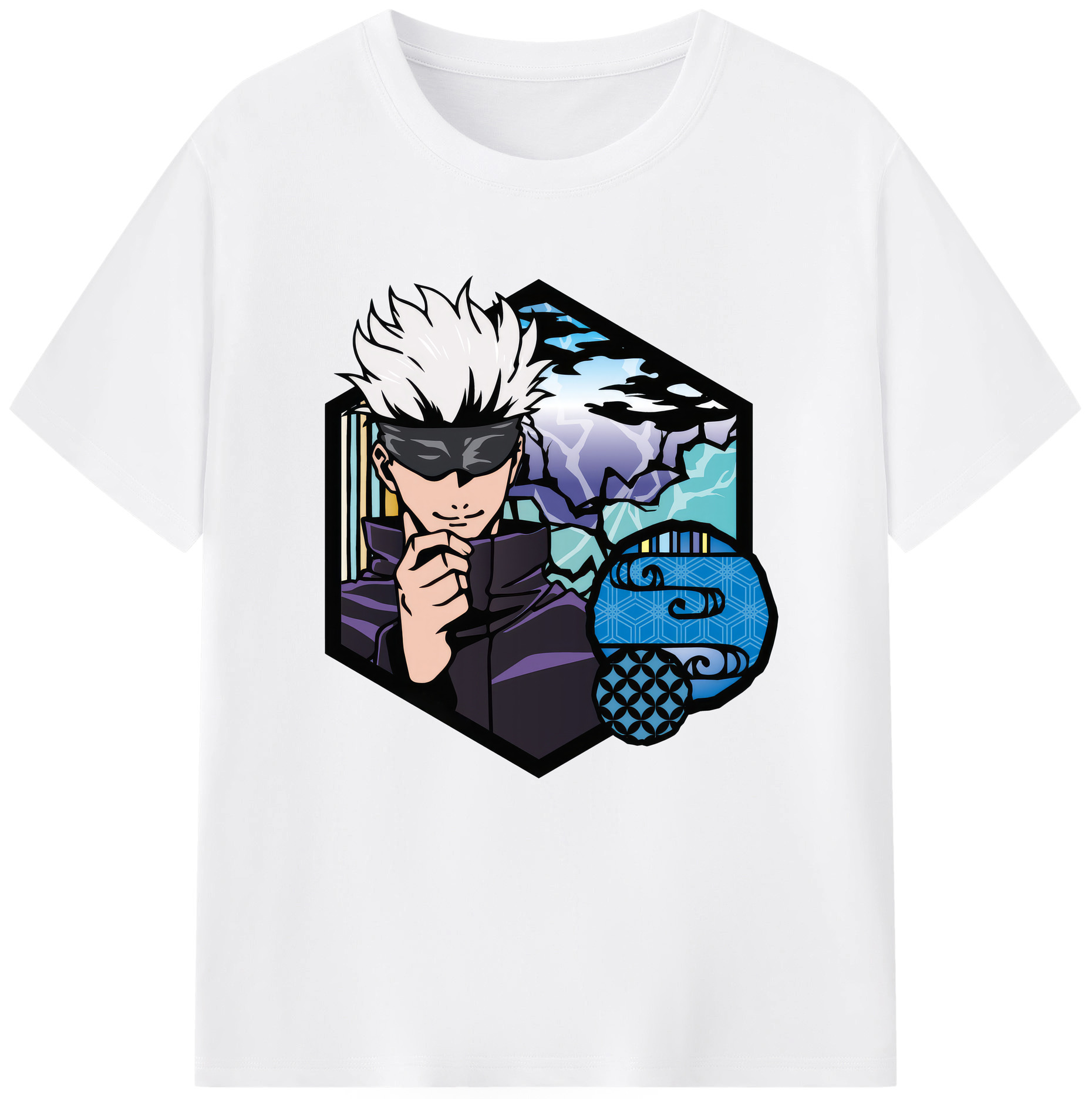 （画像用） 呪術廻戦 Jujutsu Kaisen 綿100％半袖Tシャツ（フロントプリント）