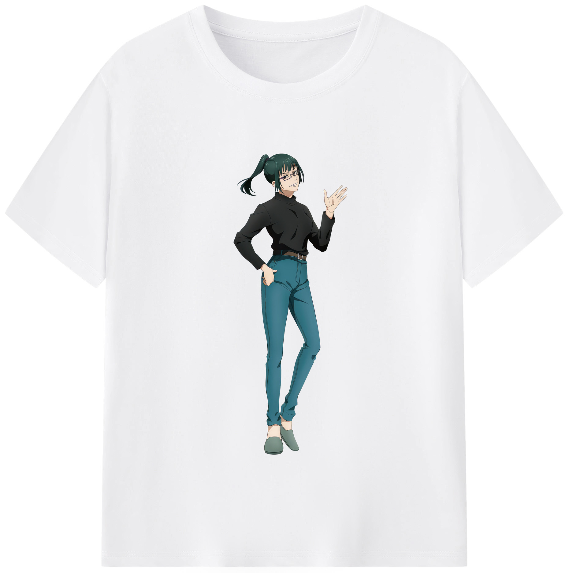 （画像用） 呪術廻戦 Jujutsu Kaisen 綿100％半袖Tシャツ（フロントプリント）
