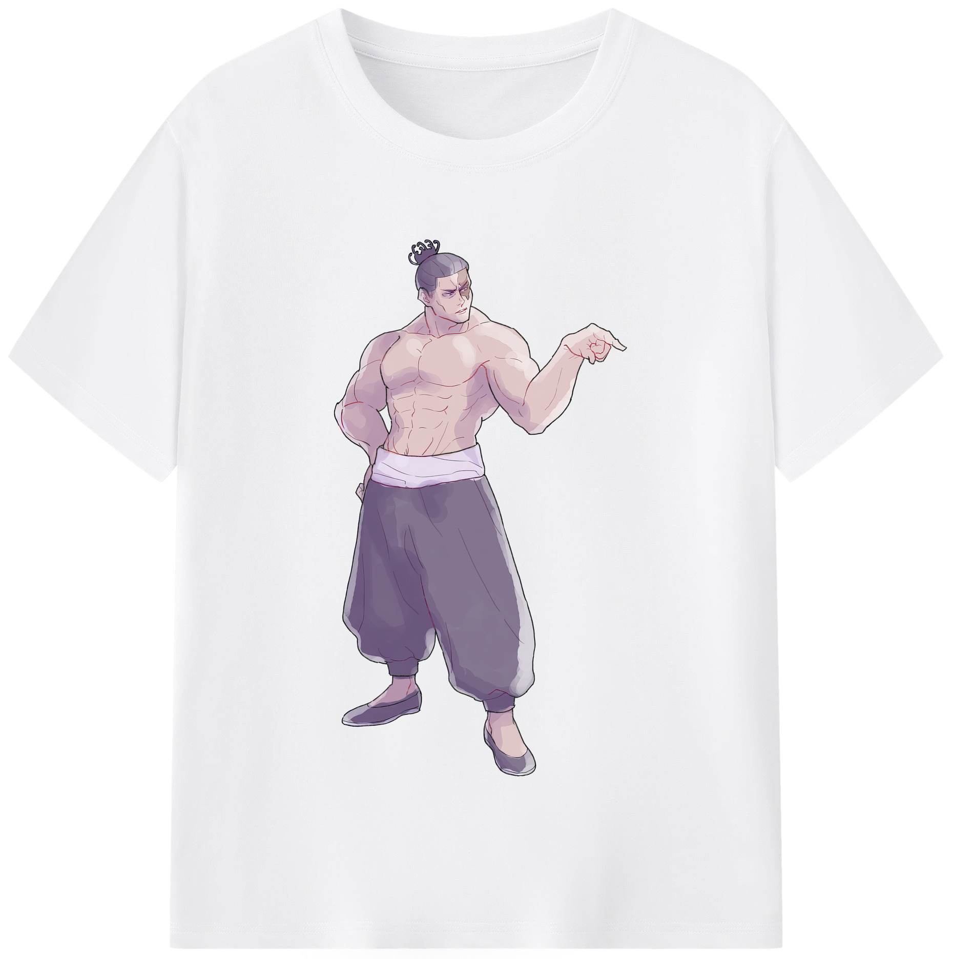 （画像用） 呪術廻戦 Jujutsu Kaisen 綿100％半袖Tシャツ（フロントプリント）