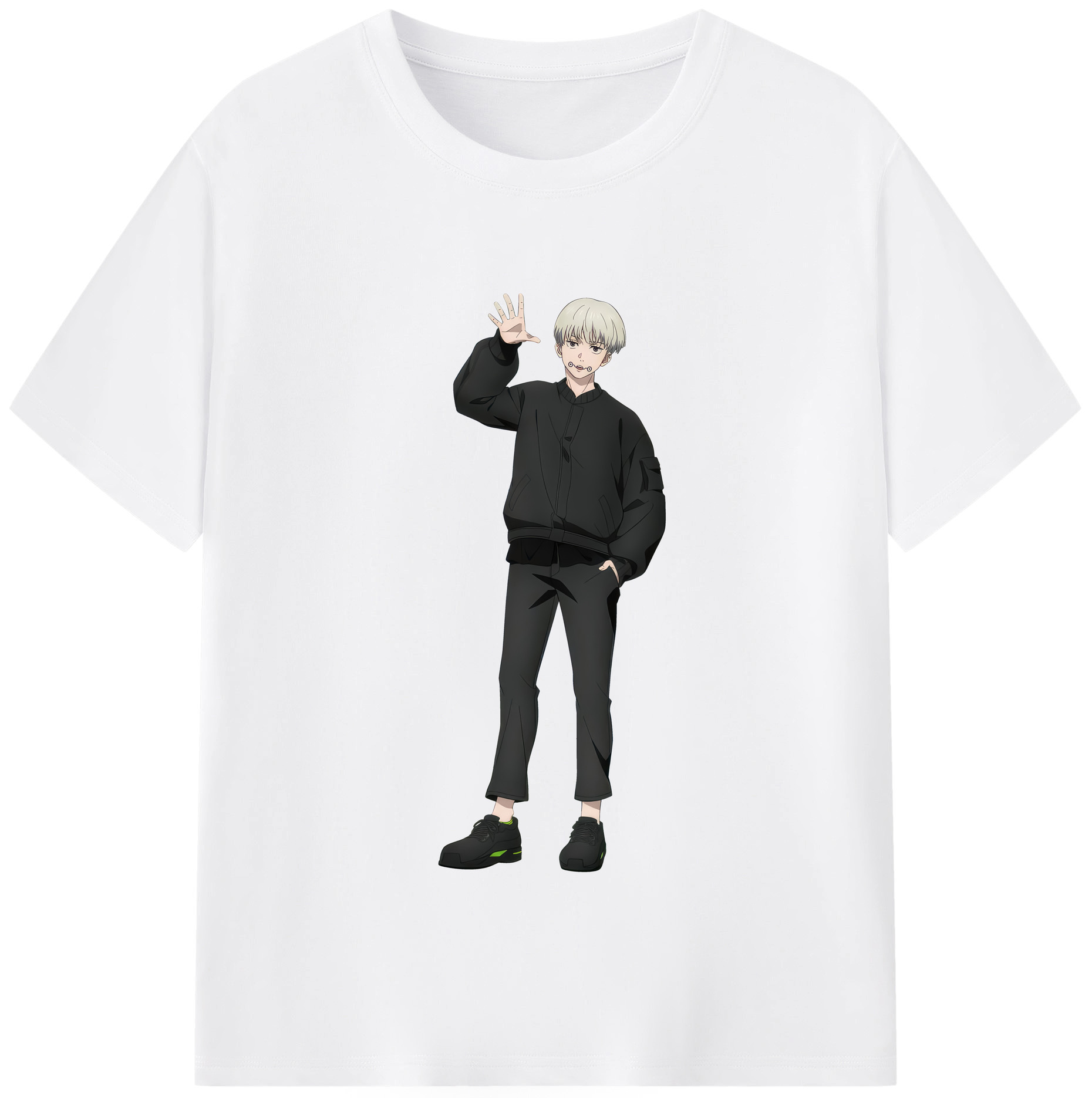 （画像用） 呪術廻戦 Jujutsu Kaisen 綿100％半袖Tシャツ（フロントプリント）