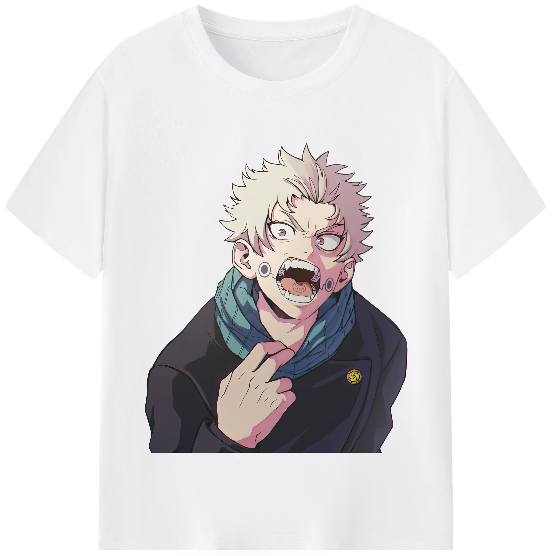（画像用） 呪術廻戦 Jujutsu Kaisen 綿100％半袖Tシャツ（フロントプリント）