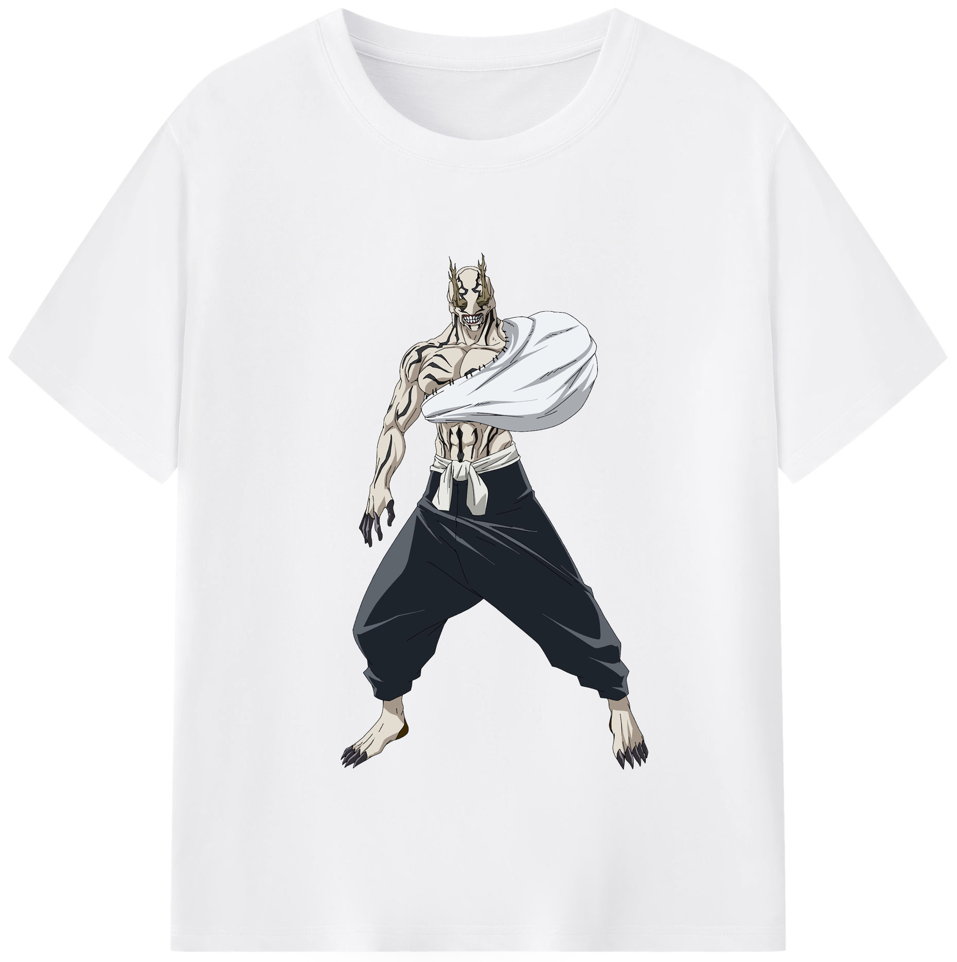 （画像用） 呪術廻戦 Jujutsu Kaisen 綿100％半袖Tシャツ（フロントプリント）