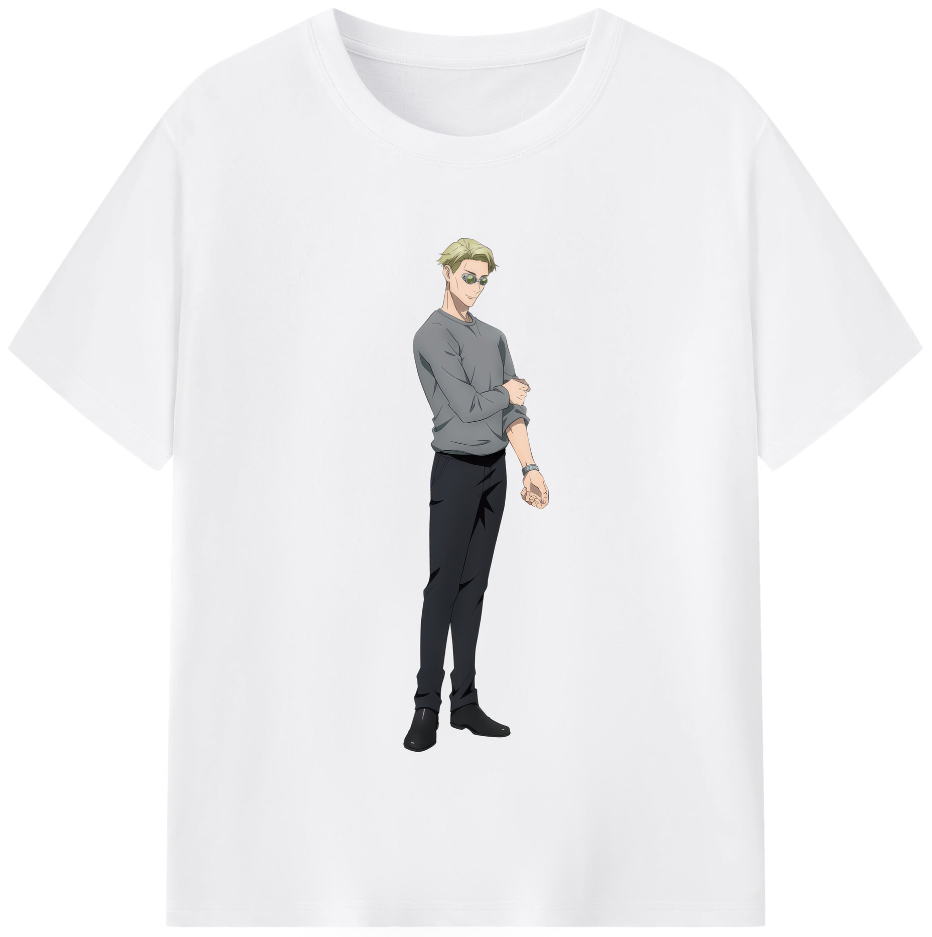 （画像用） 呪術廻戦 Jujutsu Kaisen 綿100％半袖Tシャツ（フロントプリント）