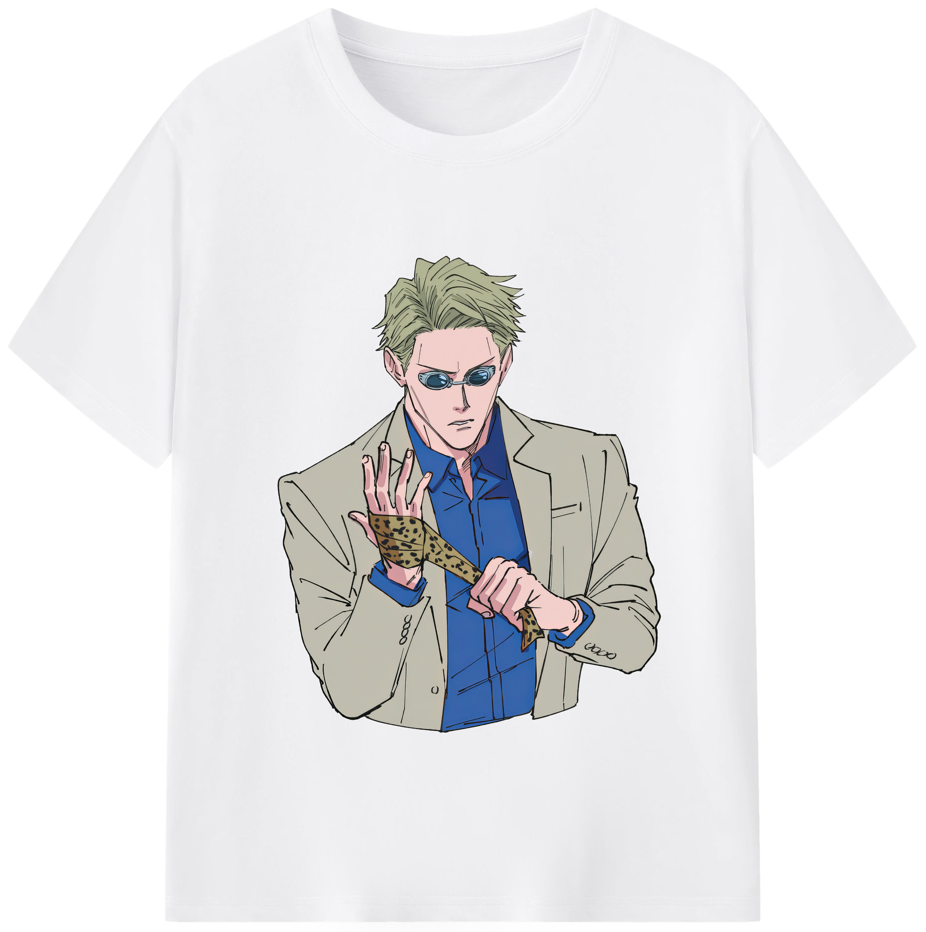 （画像用） 呪術廻戦 Jujutsu Kaisen 綿100％半袖Tシャツ（フロントプリント）