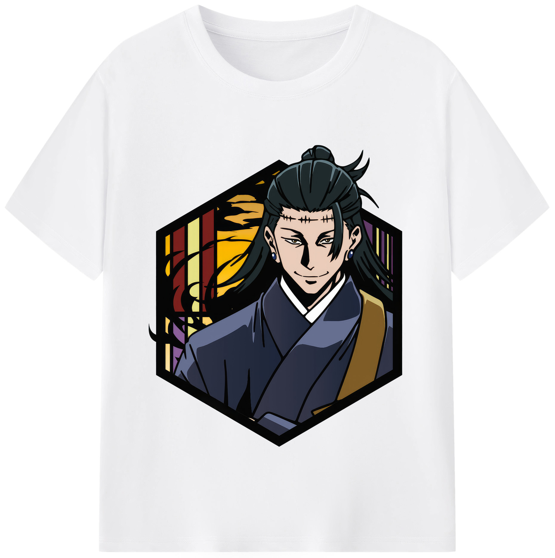 （画像用） 呪術廻戦 Jujutsu Kaisen 綿100％半袖Tシャツ（フロントプリント）