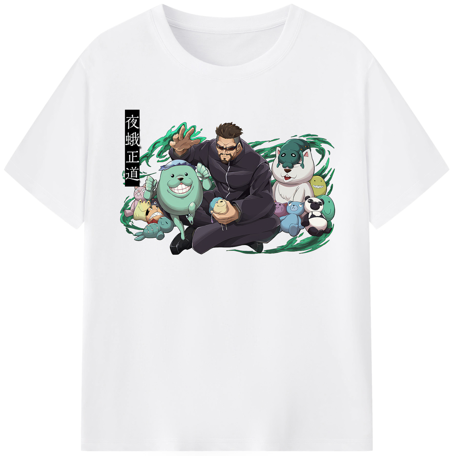 （画像用） 呪術廻戦 Jujutsu Kaisen 綿100％半袖Tシャツ（フロントプリント）