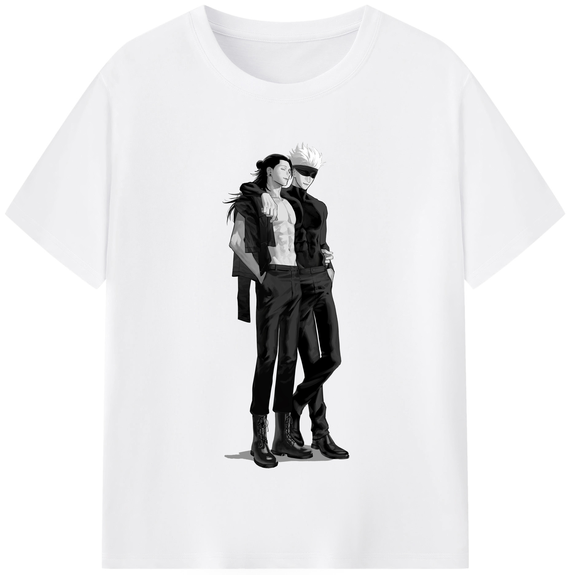 （画像用） 呪術廻戦 Jujutsu Kaisen 綿100％半袖Tシャツ（フロントプリント）