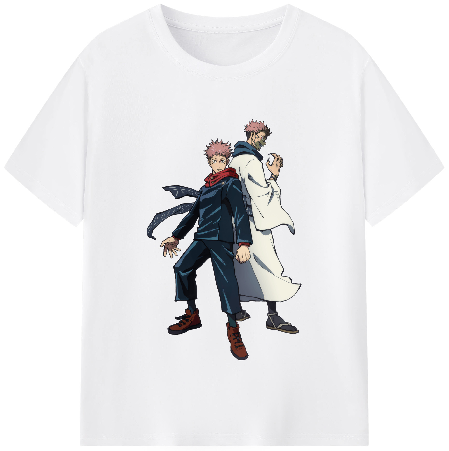 （画像用） 呪術廻戦 Jujutsu Kaisen 綿100％半袖Tシャツ（フロントプリント）