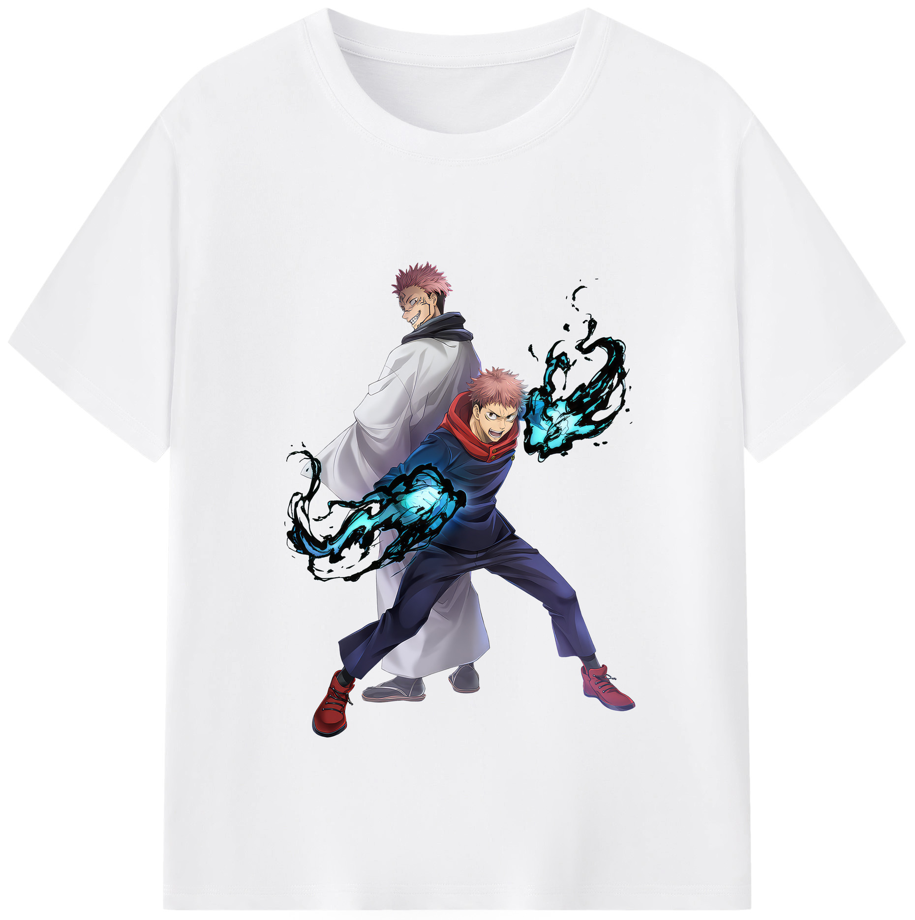 （画像用） 呪術廻戦 Jujutsu Kaisen 綿100％半袖Tシャツ（フロントプリント）