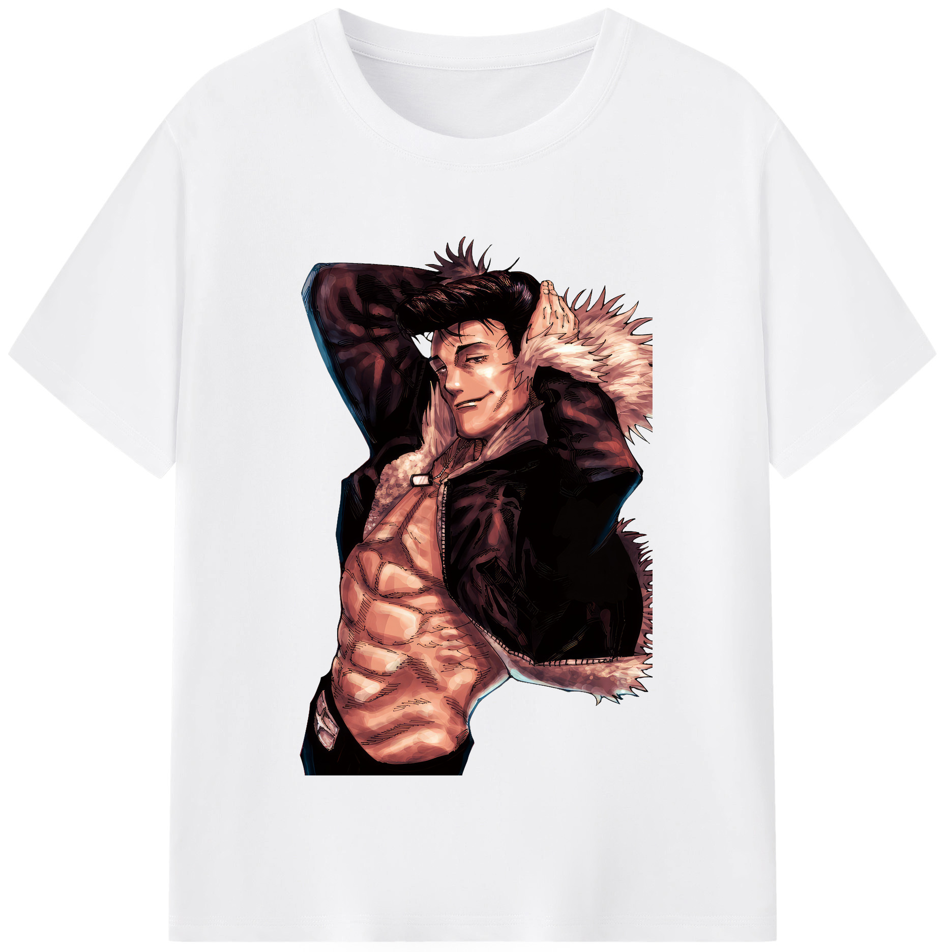 （画像用） 呪術廻戦 Jujutsu Kaisen 綿100％半袖Tシャツ（フロントプリント）