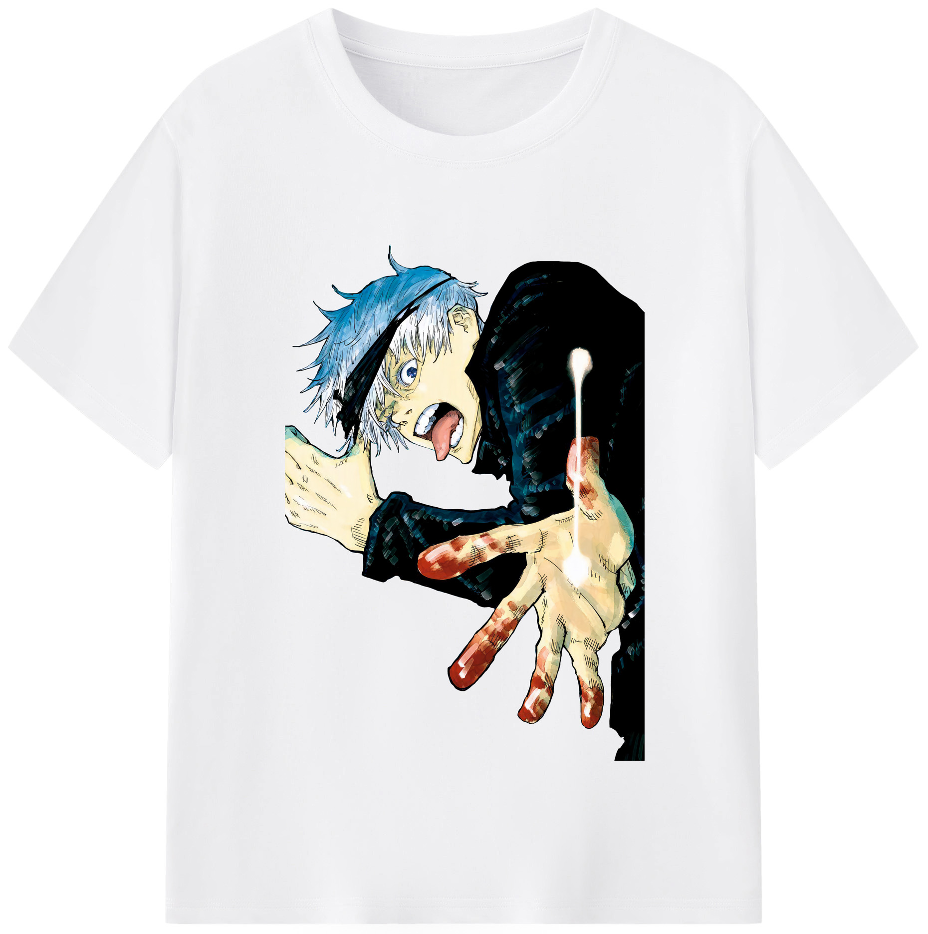 （画像用） 呪術廻戦 Jujutsu Kaisen 綿100％半袖Tシャツ（フロントプリント）