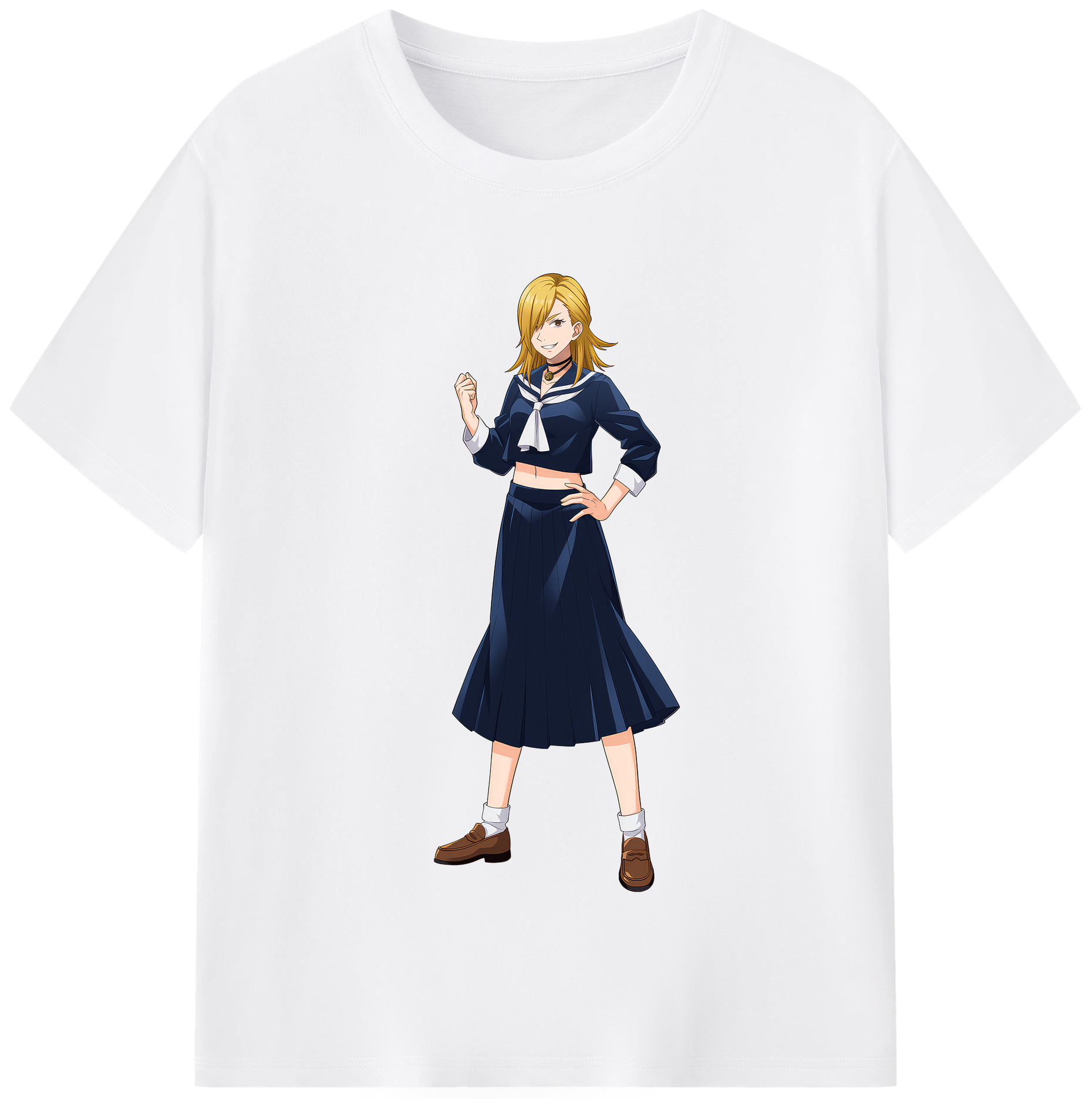 （画像用） 呪術廻戦 Jujutsu Kaisen 綿100％半袖Tシャツ（フロントプリント）