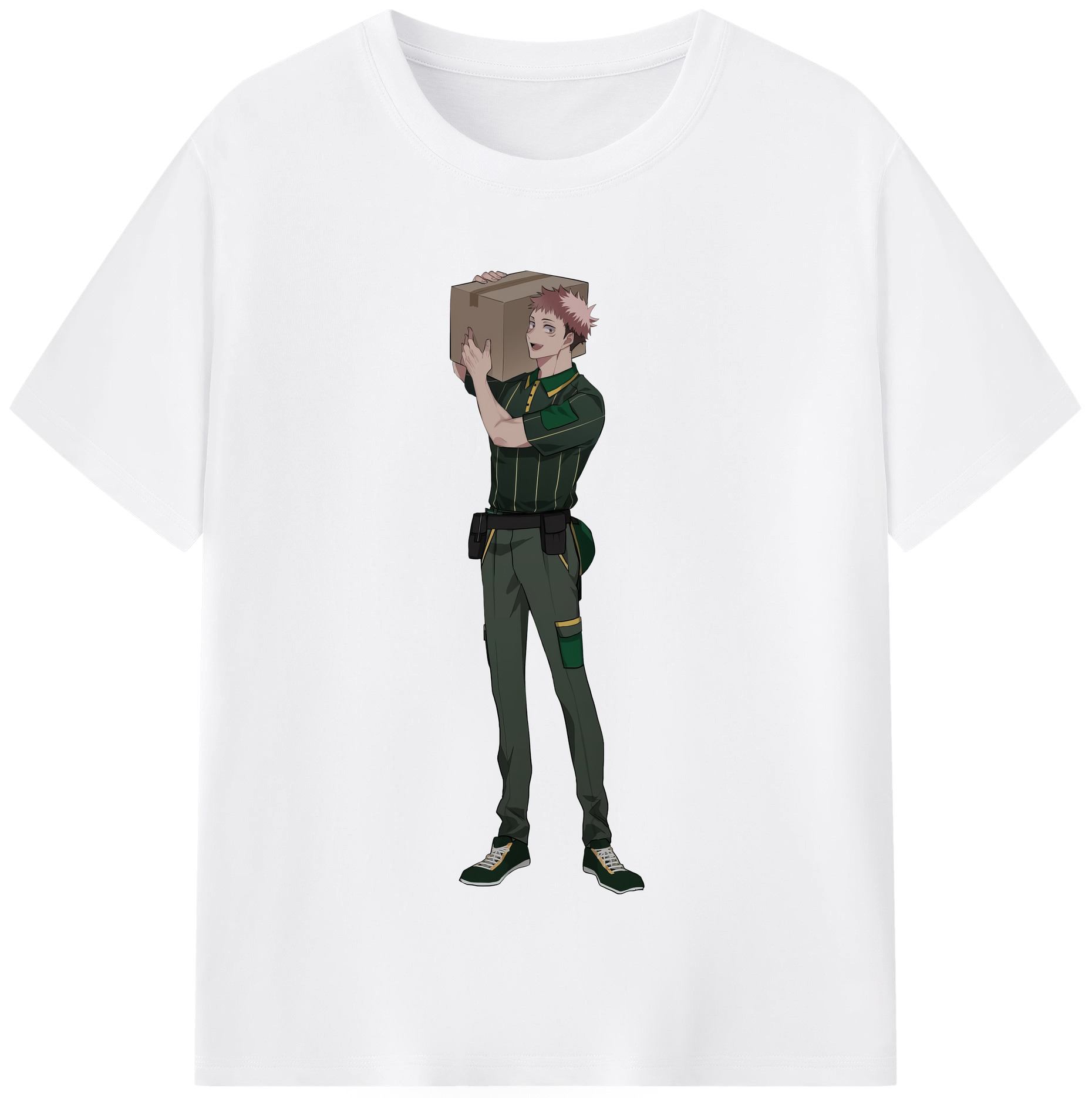 （画像用） 呪術廻戦 Jujutsu Kaisen 綿100％半袖Tシャツ（フロントプリント）