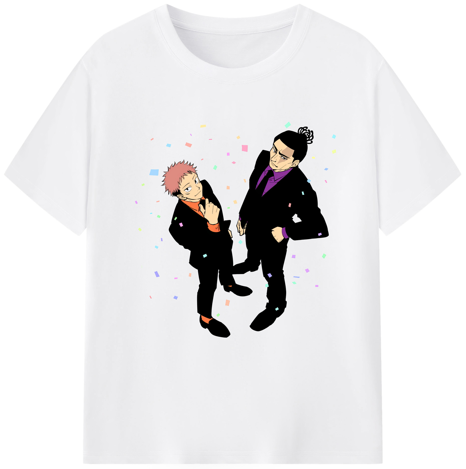 （画像用） 呪術廻戦 Jujutsu Kaisen 綿100％半袖Tシャツ（フロントプリント）