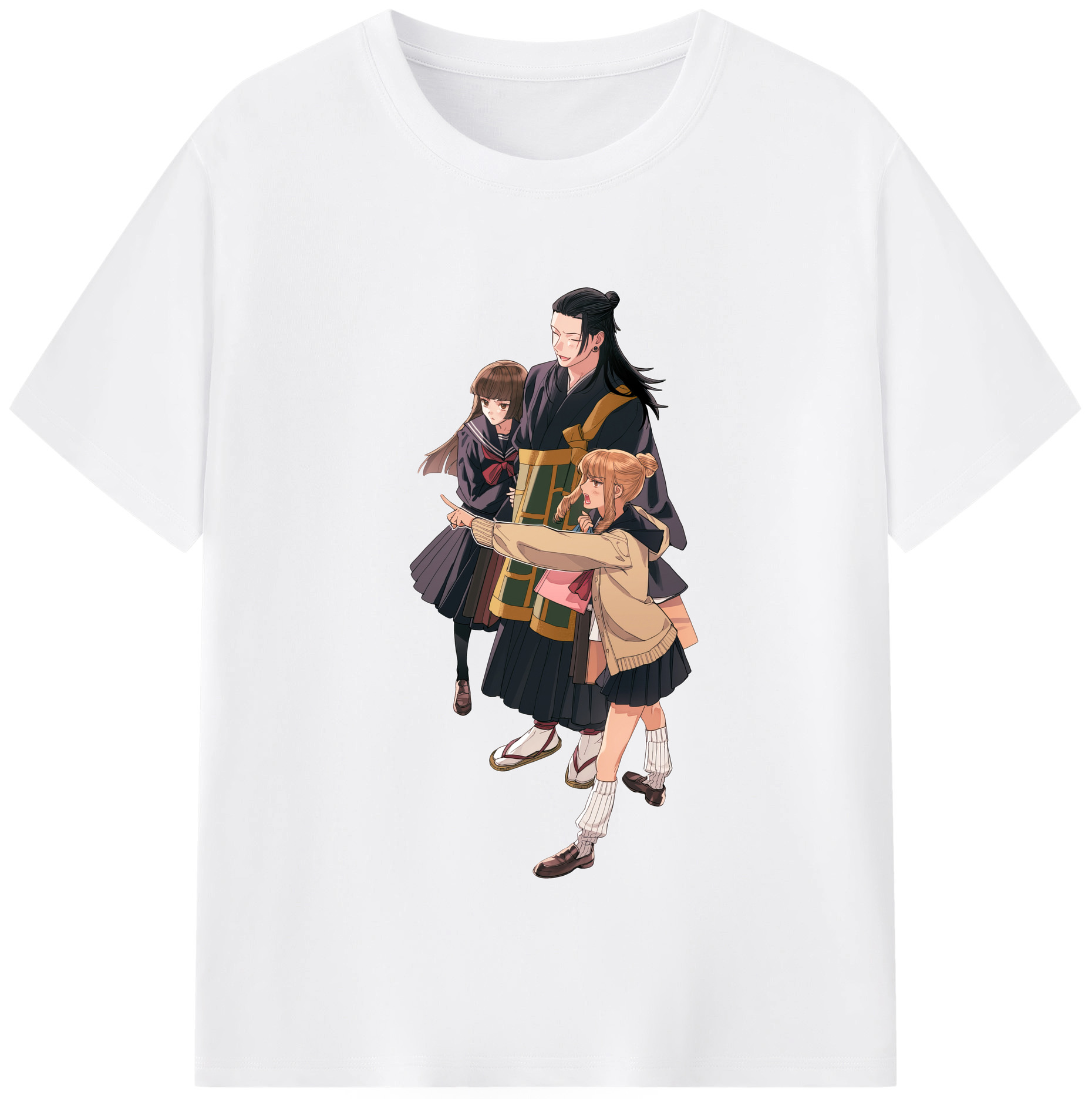 （画像用） 呪術廻戦 Jujutsu Kaisen 綿100％半袖Tシャツ（フロントプリント）