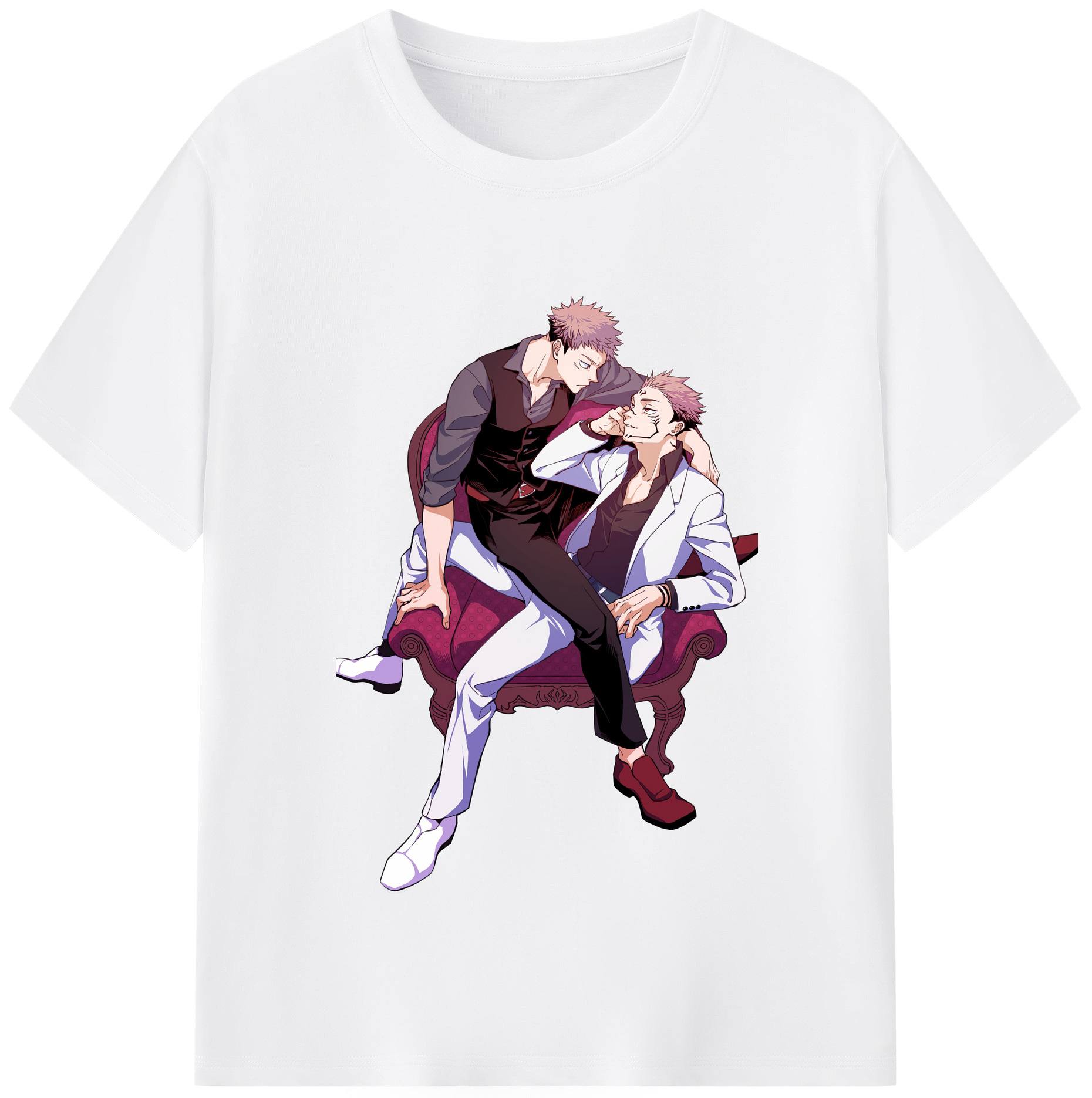 （画像用） 呪術廻戦 Jujutsu Kaisen 綿100％半袖Tシャツ（フロントプリント）