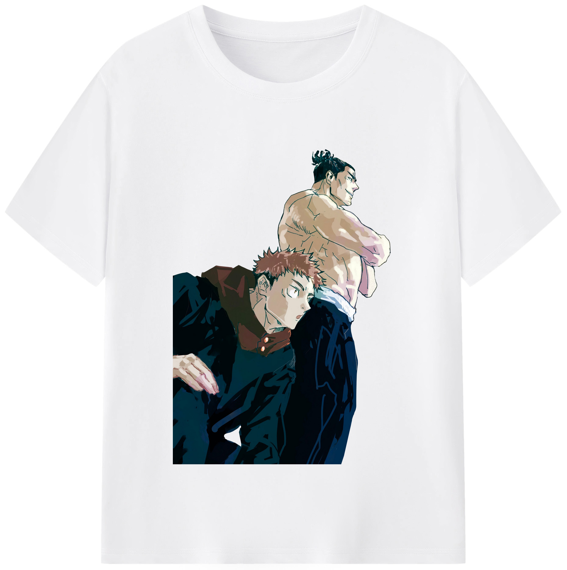 （画像用） 呪術廻戦 Jujutsu Kaisen 綿100％半袖Tシャツ（フロントプリント）
