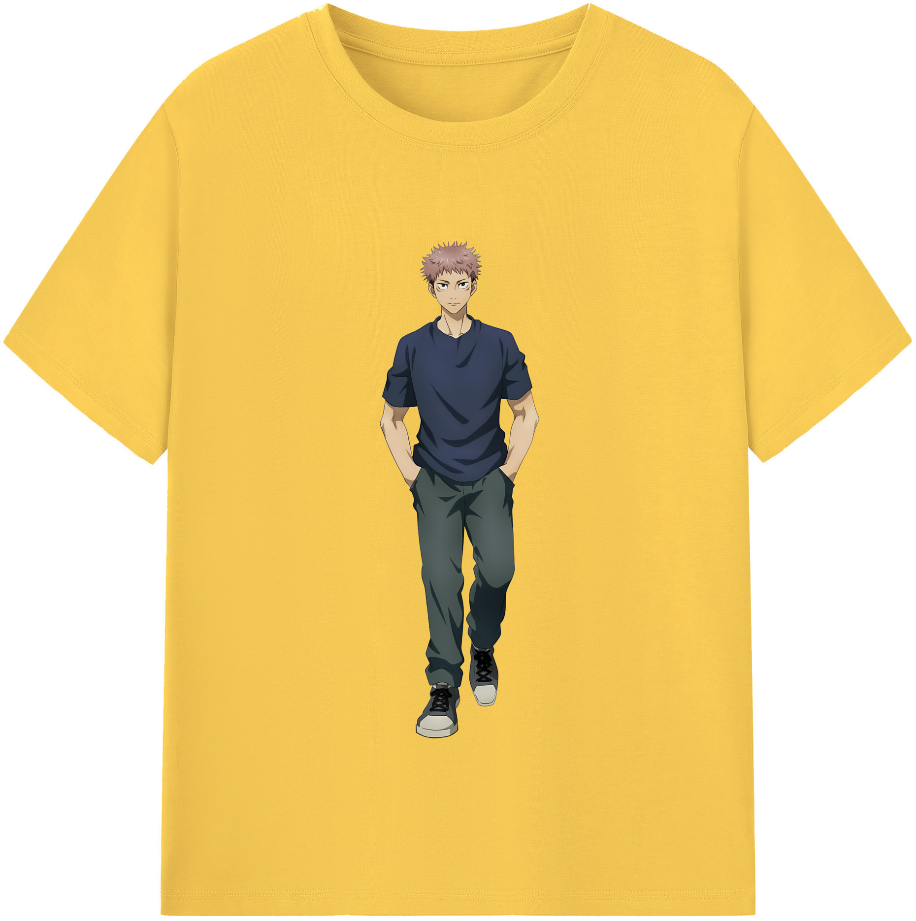 （画像用） 呪術廻戦 Jujutsu Kaisen 綿100％半袖Tシャツ（フロントプリント）
