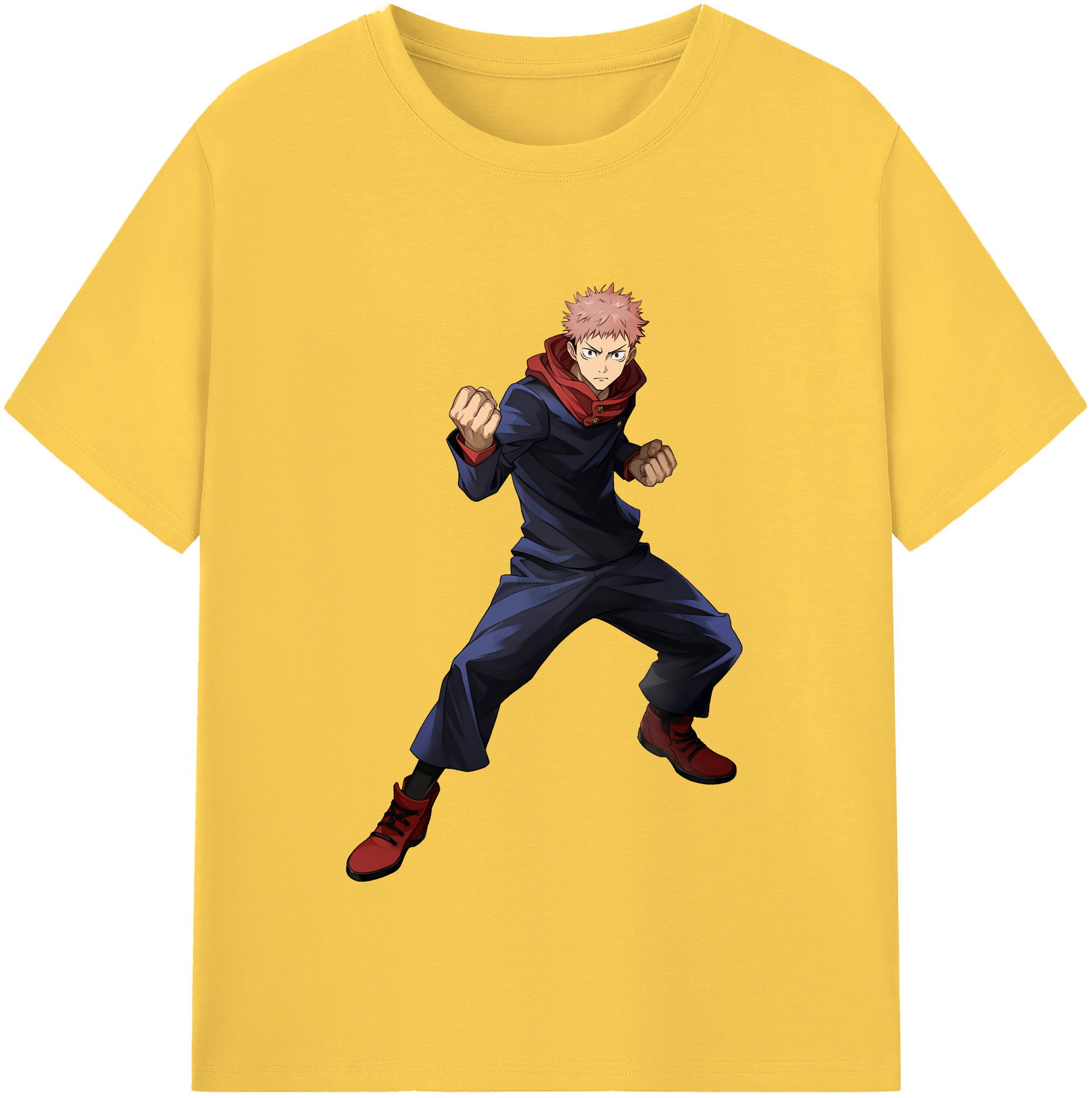 （画像用） 呪術廻戦 Jujutsu Kaisen 綿100％半袖Tシャツ（フロントプリント）