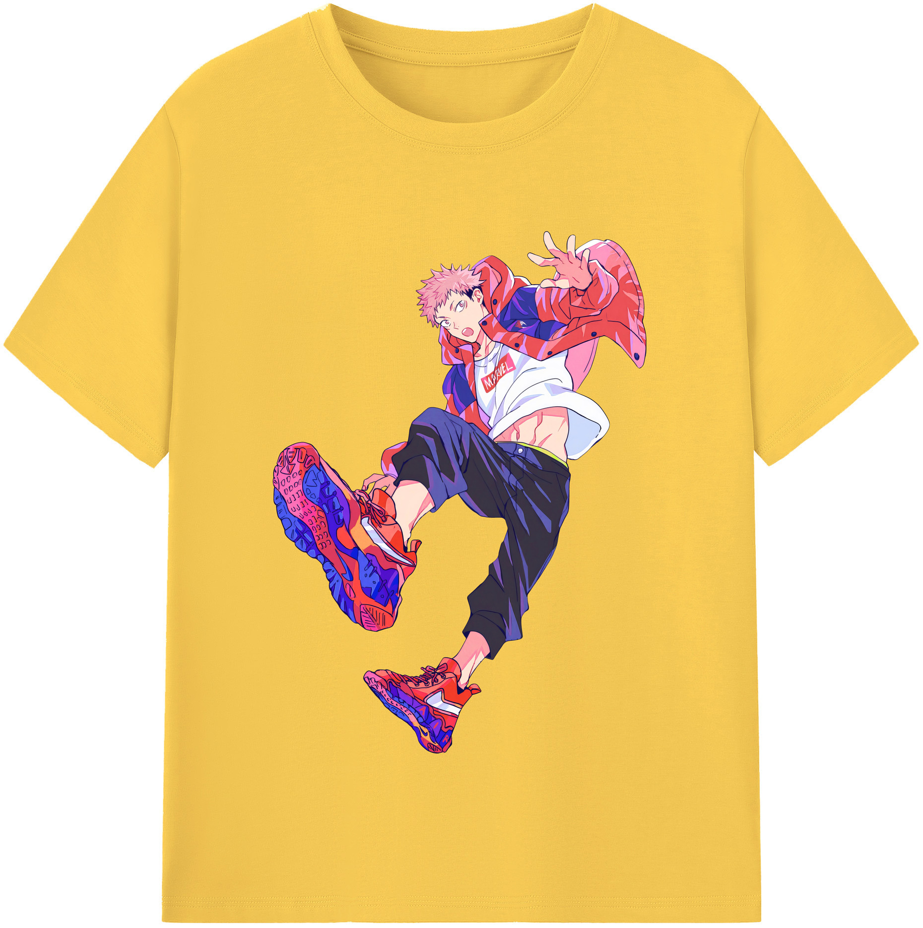 （画像用） 呪術廻戦 Jujutsu Kaisen 綿100％半袖Tシャツ（フロントプリント）