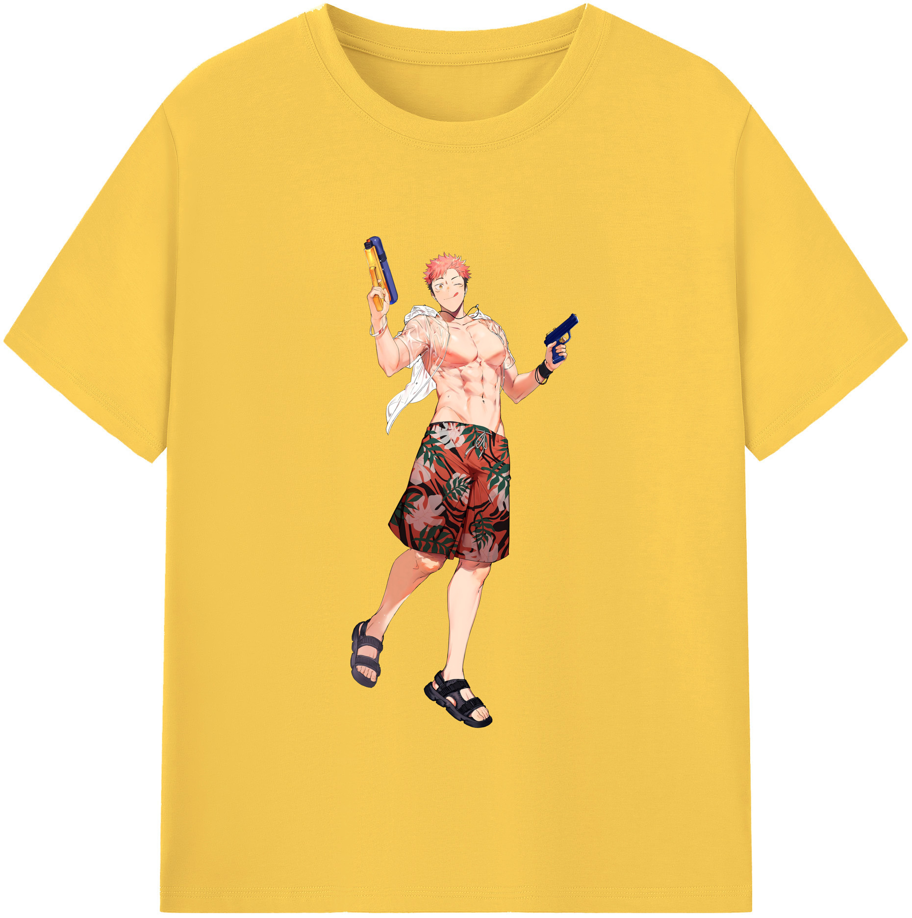 （画像用） 呪術廻戦 Jujutsu Kaisen 綿100％半袖Tシャツ（フロントプリント）