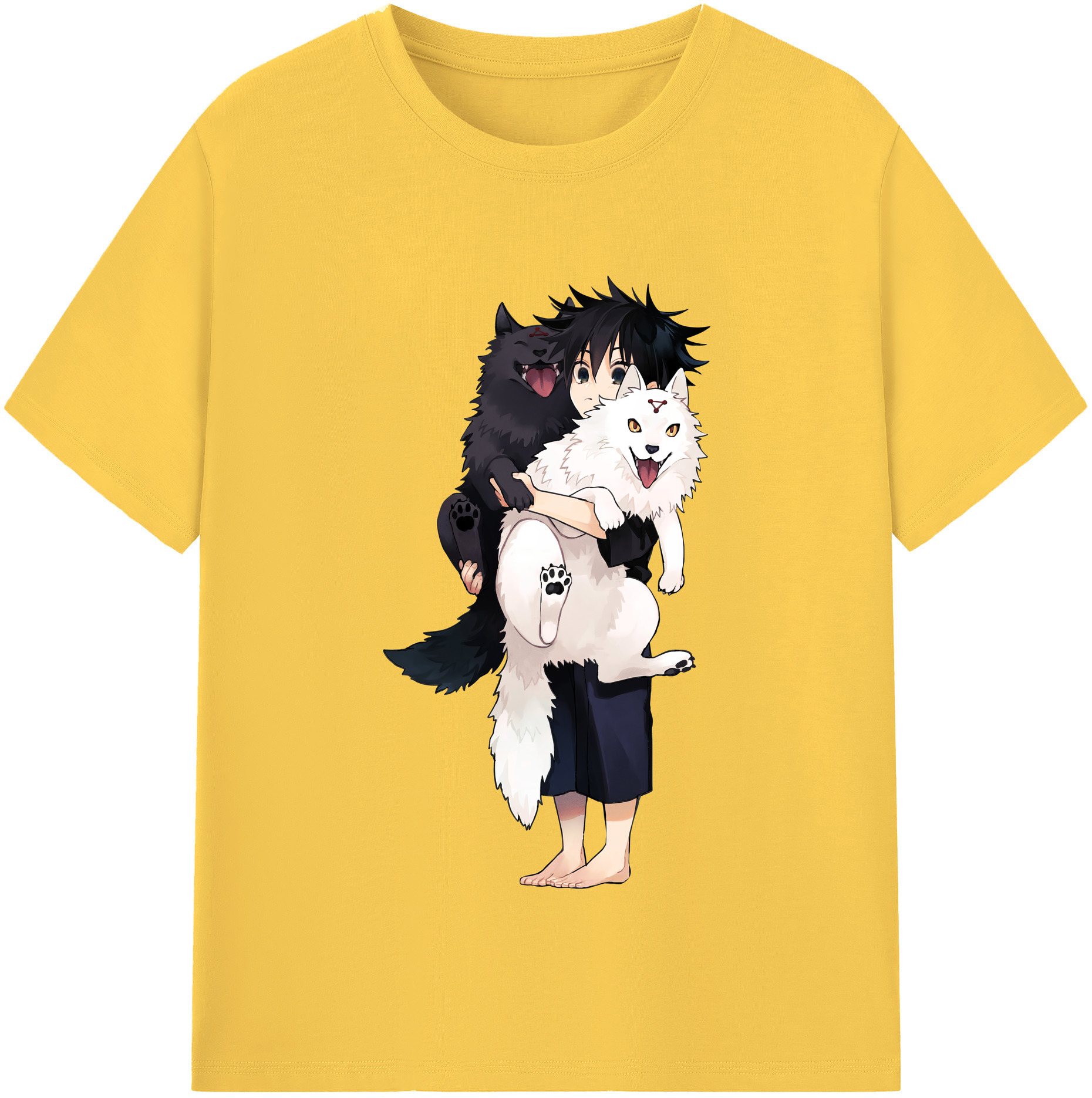 （画像用） 呪術廻戦 Jujutsu Kaisen 綿100％半袖Tシャツ（フロントプリント）
